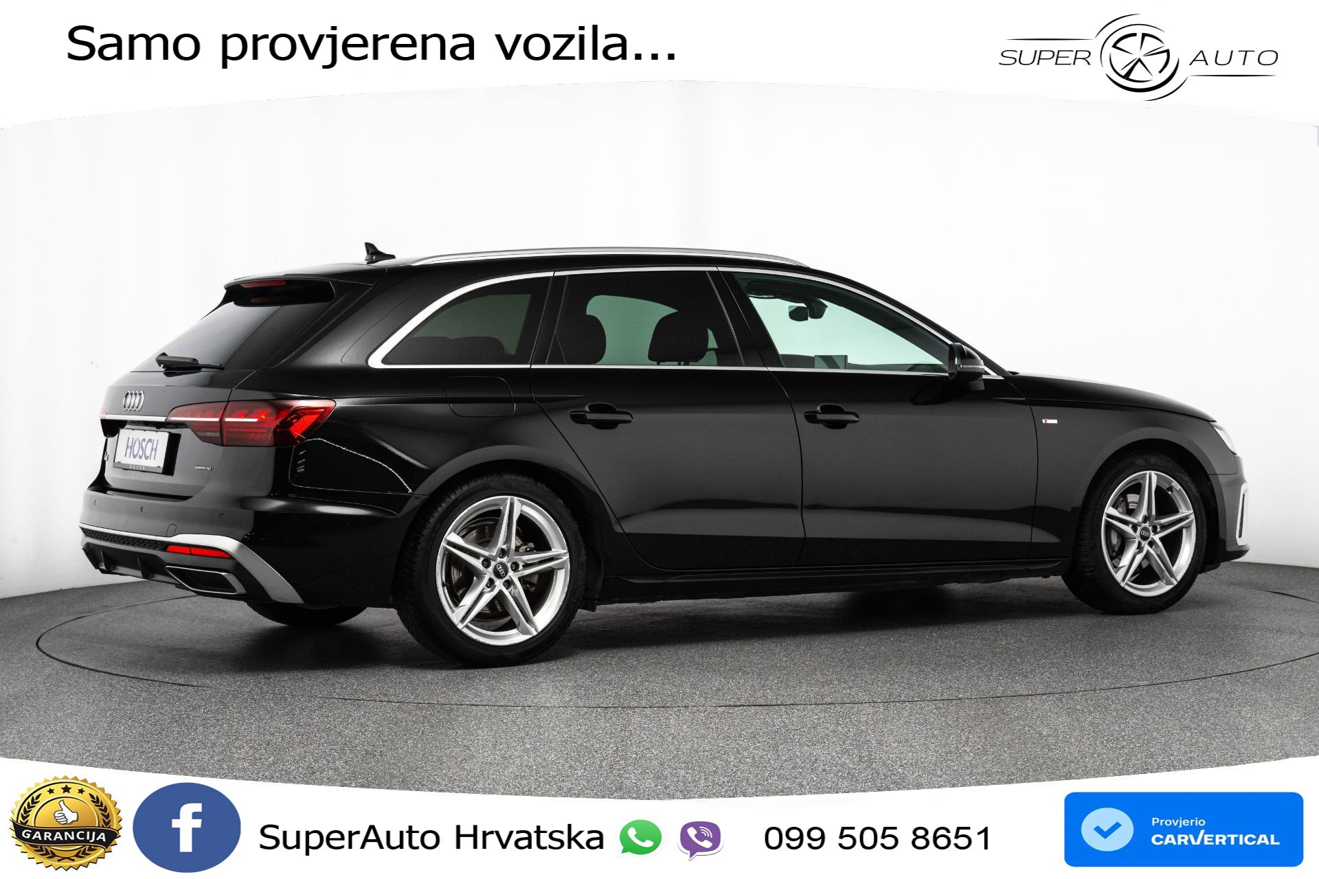 Audi A4 Avant 40 TDI quattro S tronic 2x S line 204 KS, ACC+KAM+VIRT+NAVI