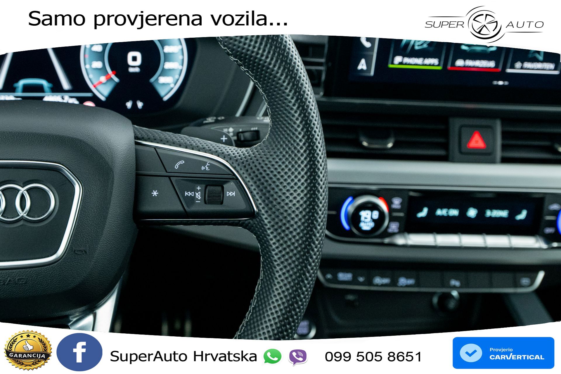 Audi A4 Avant 40 TDI quattro S tronic 2x S line 204 KS, ACC+KAM+VIRT+NAVI