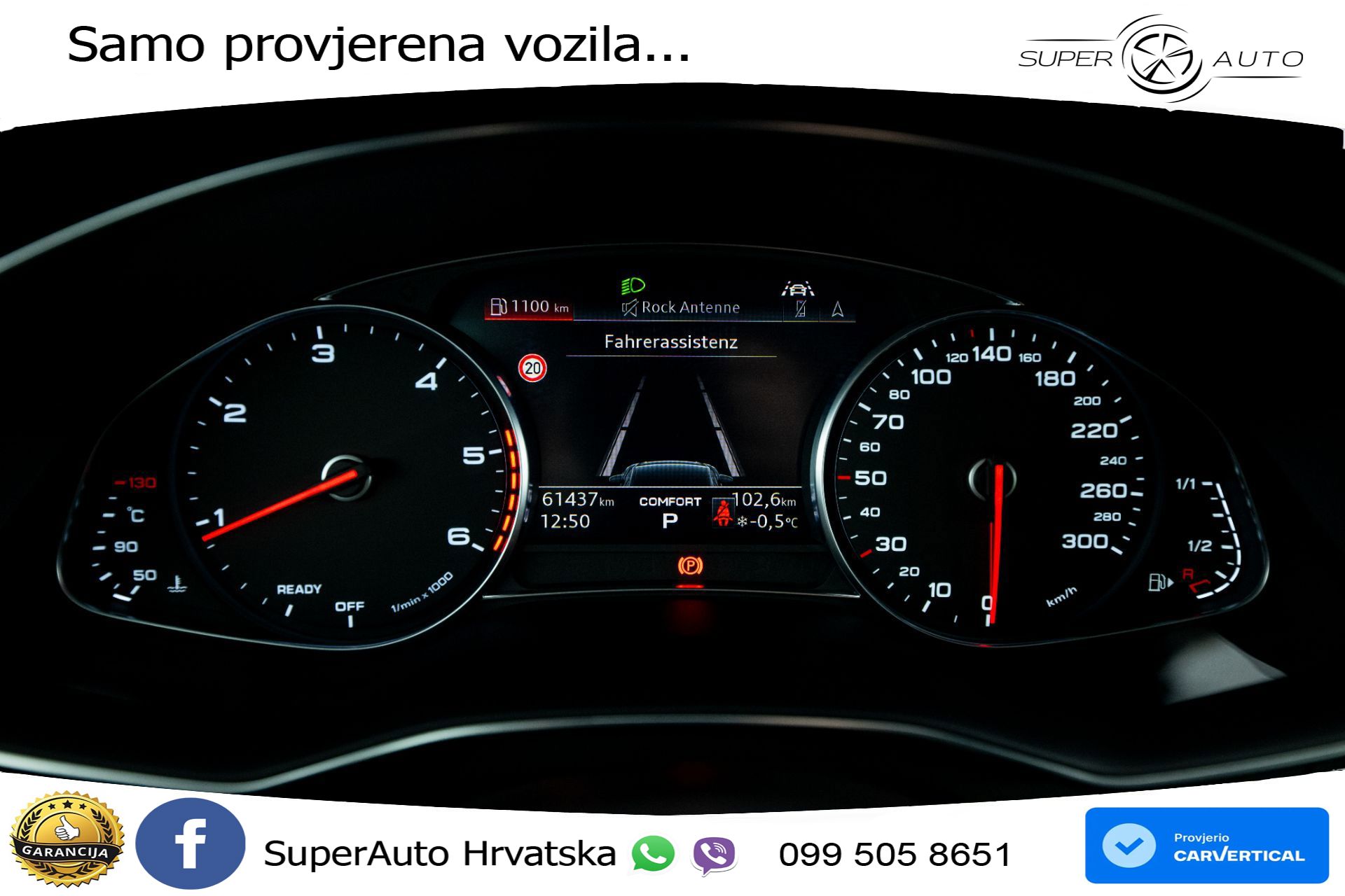 Audi A6 Avant 40 TDI quattro S tronic Sport 204 KS, LED+ACC+GR SJED+KAM+VIRT+PDC