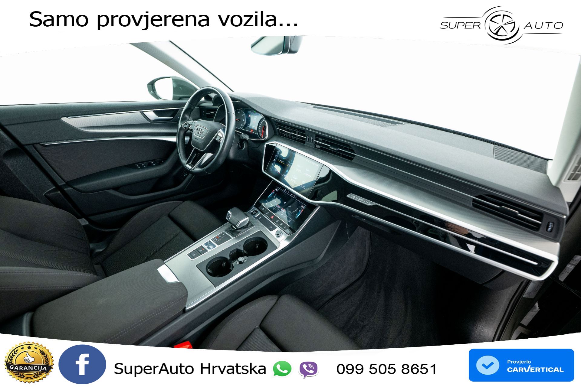 Audi A6 Avant 40 TDI quattro S tronic Sport 204 KS, LED+ACC+GR SJED+KAM+VIRT+PDC