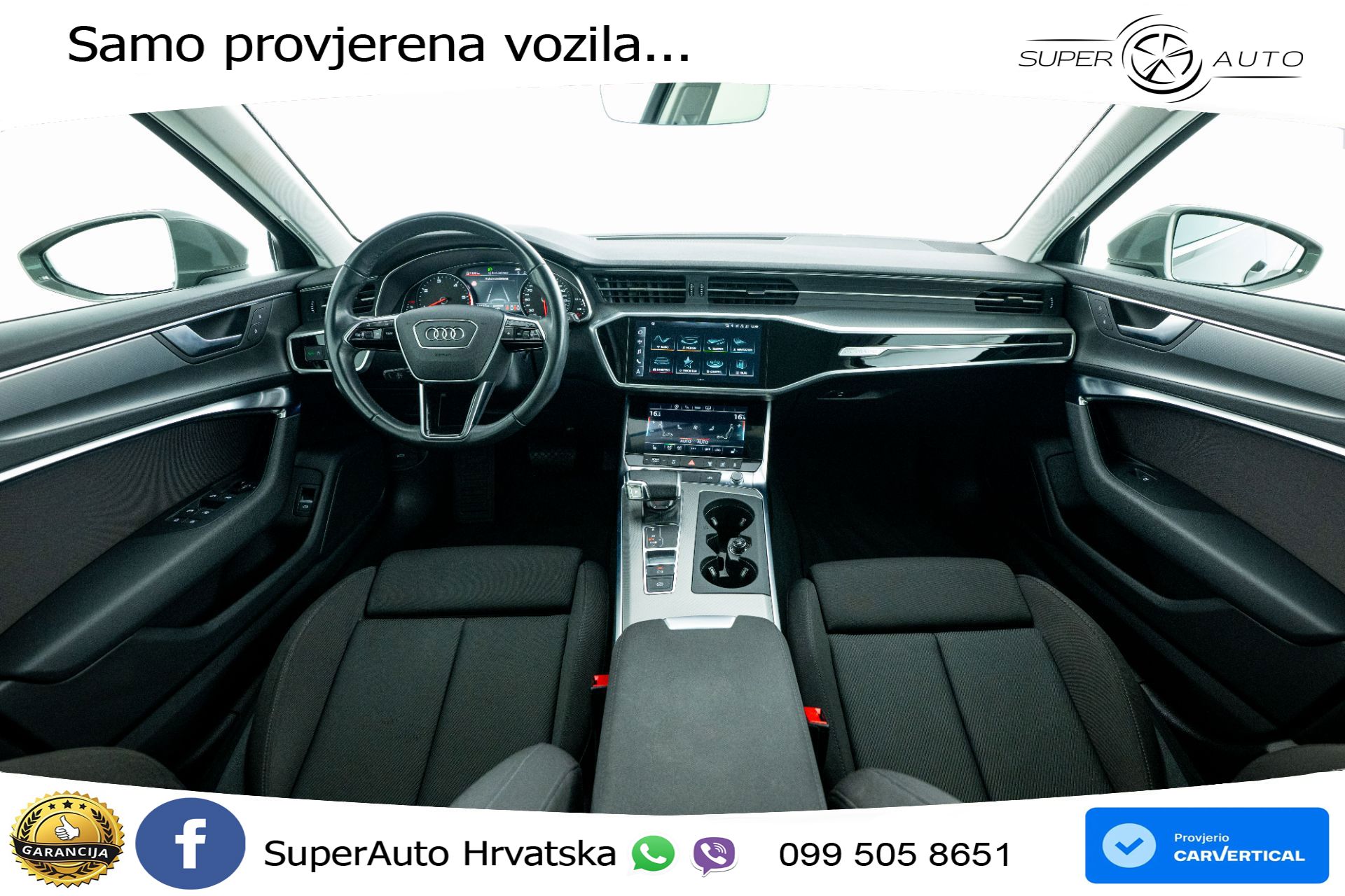 Audi A6 Avant 40 TDI quattro S tronic Sport 204 KS, LED+ACC+GR SJED+KAM+VIRT+PDC