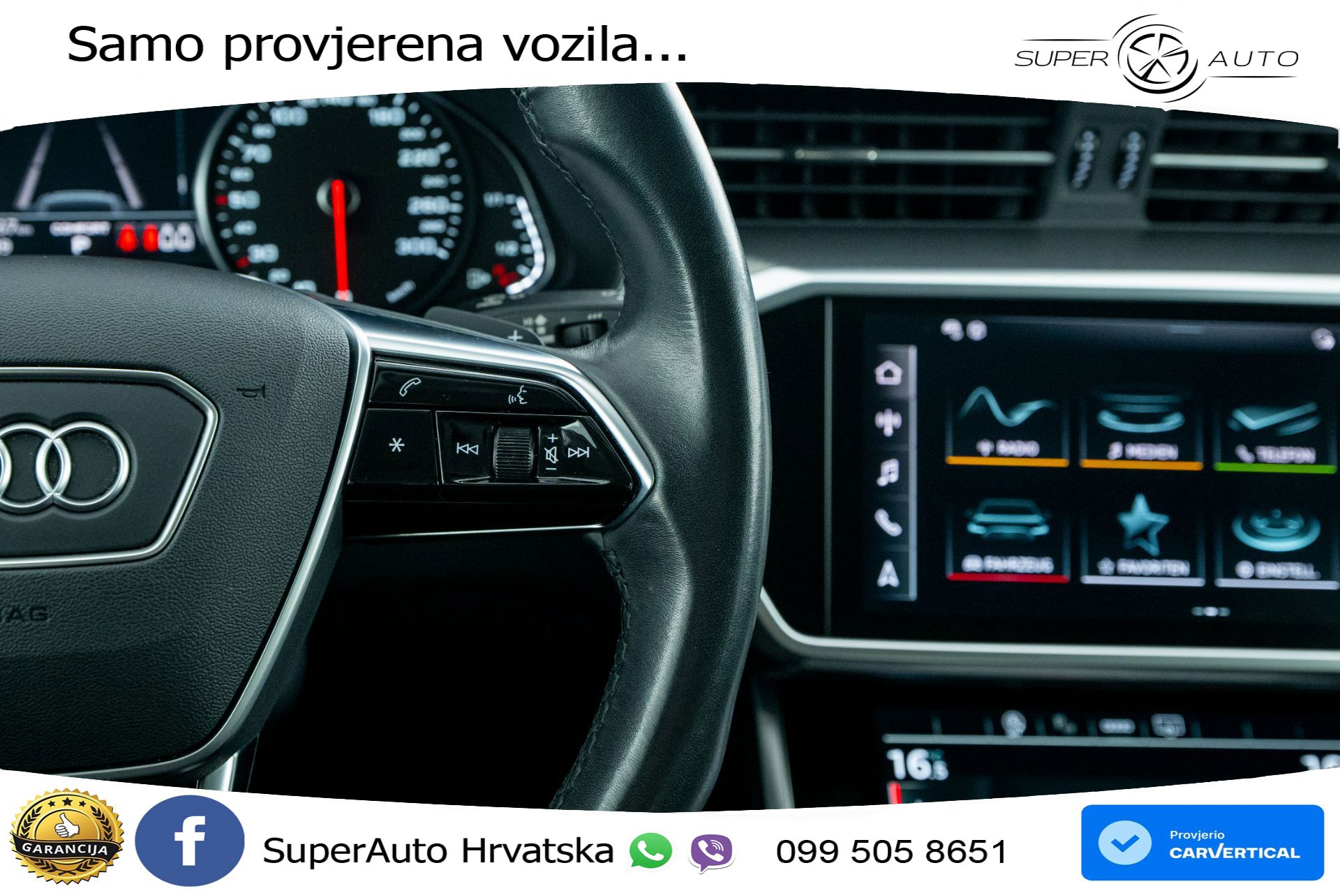 Audi A6 Avant 40 TDI quattro S tronic Sport 204 KS, LED+ACC+GR SJED+KAM+VIRT+PDC
