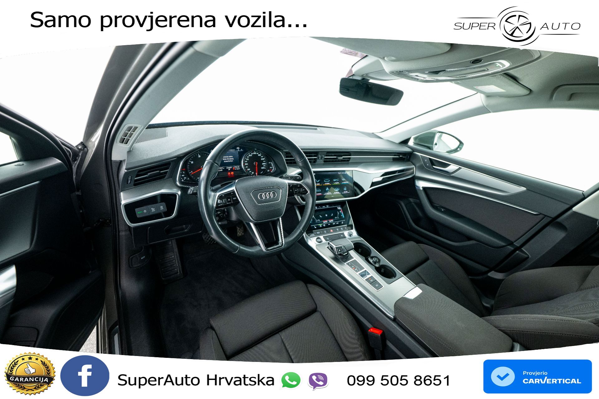 Audi A6 Avant 40 TDI quattro S tronic Sport 204 KS, LED+ACC+GR SJED+KAM+VIRT+PDC