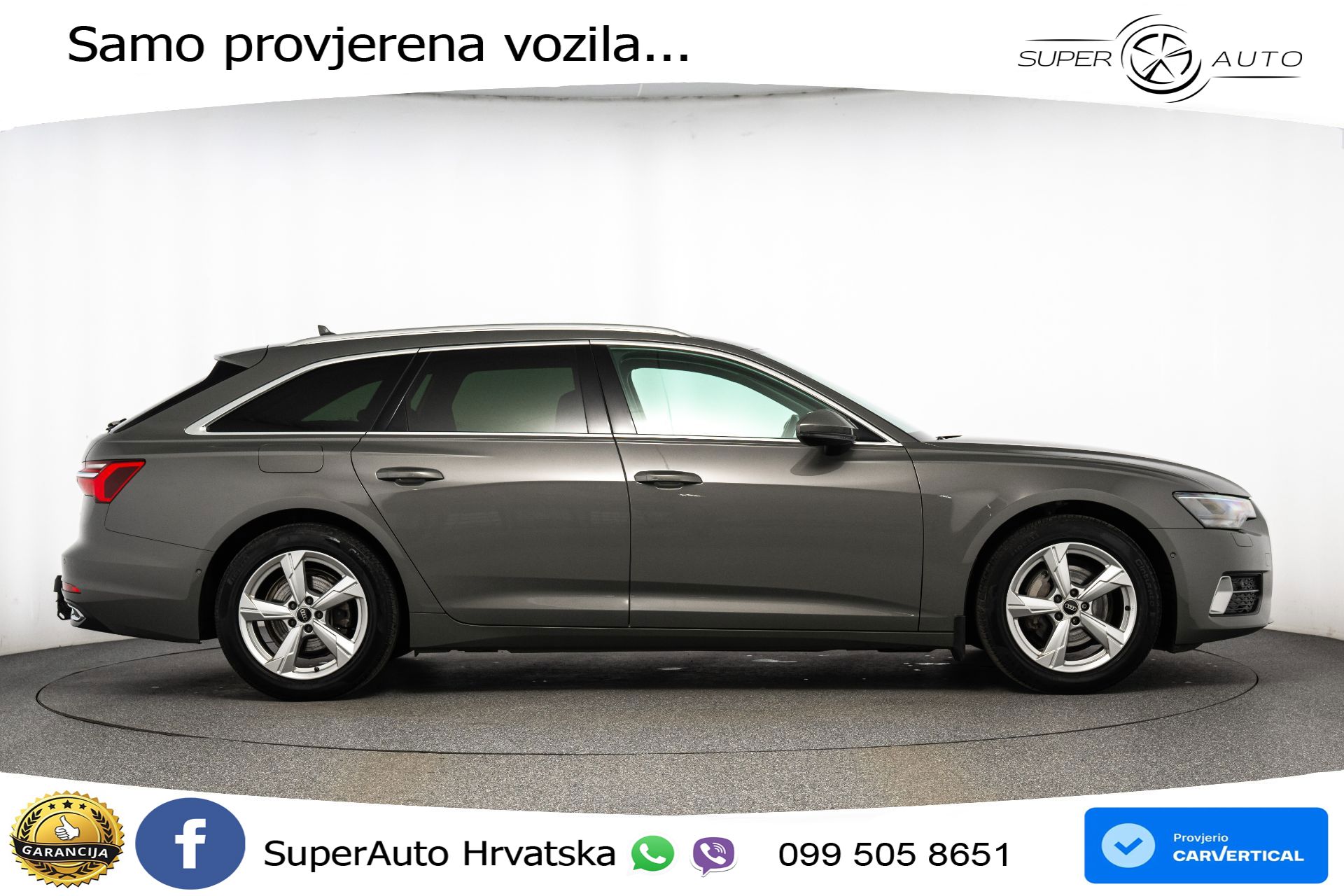 Audi A6 Avant 40 TDI quattro S tronic Sport 204 KS, LED+ACC+GR SJED+KAM+VIRT+PDC