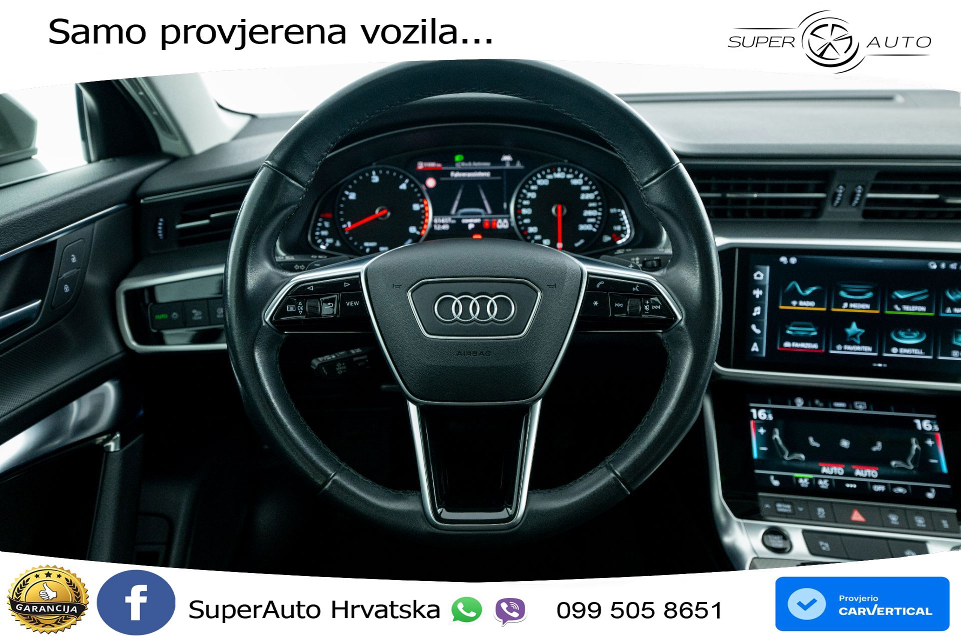 Audi A6 Avant 40 TDI quattro S tronic Sport 204 KS, LED+ACC+GR SJED+KAM+VIRT+PDC