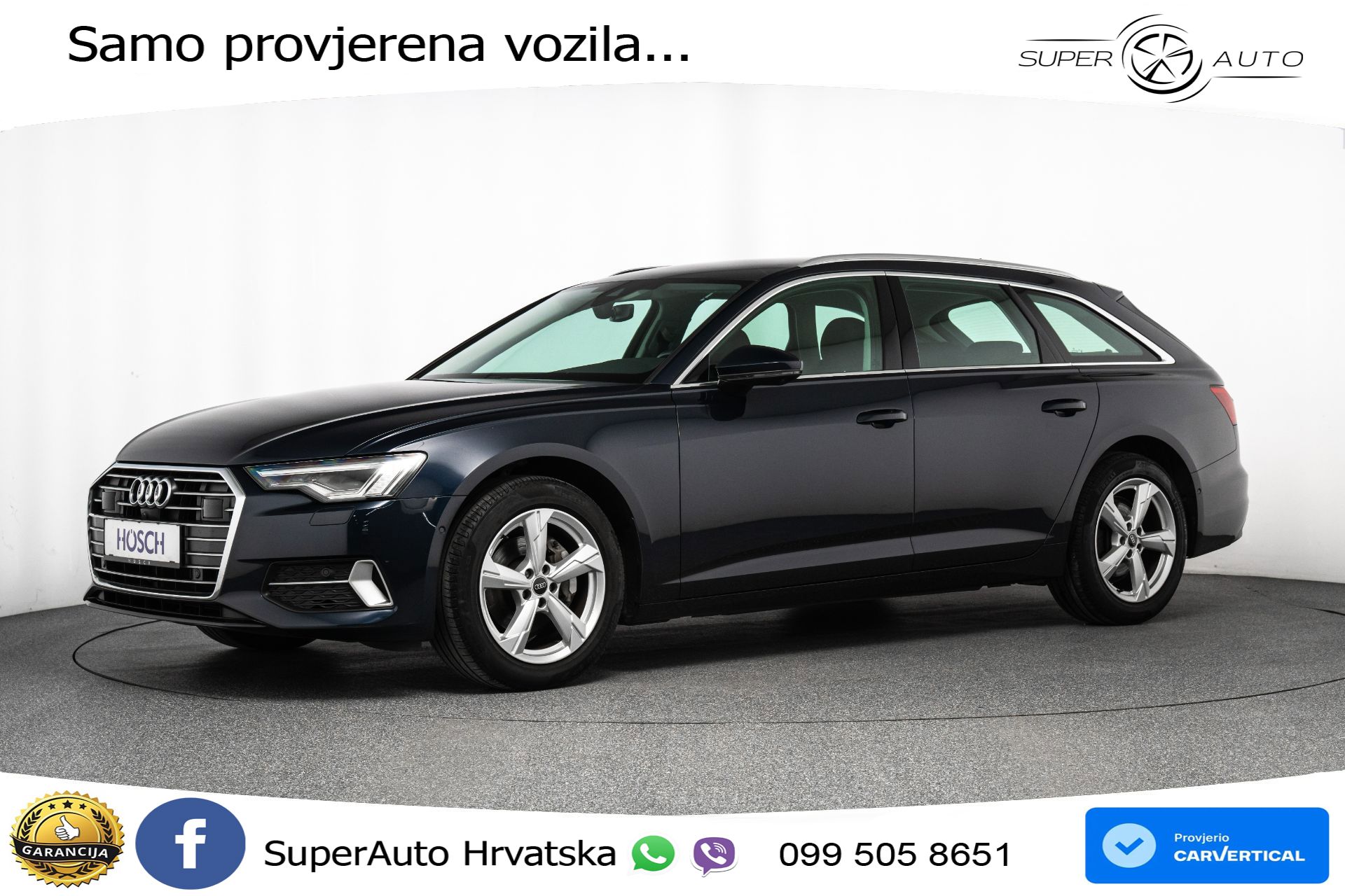 Audi A6 Avant 40 TDI S tronic Sport 204 KS, ACC+360+GR SJED+VIRT+NAVI