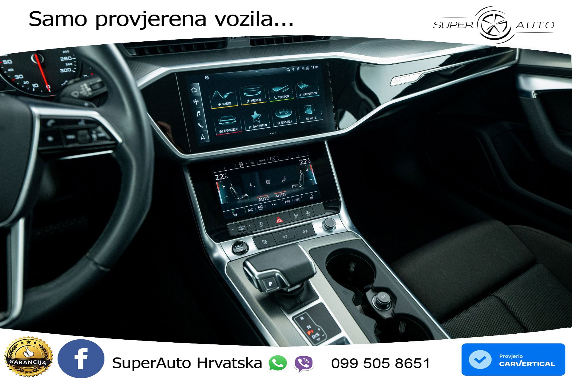 Audi A6 Avant 40 TDI S tronic Sport 204 KS, ACC+360+GR SJED+VIRT+NAVI