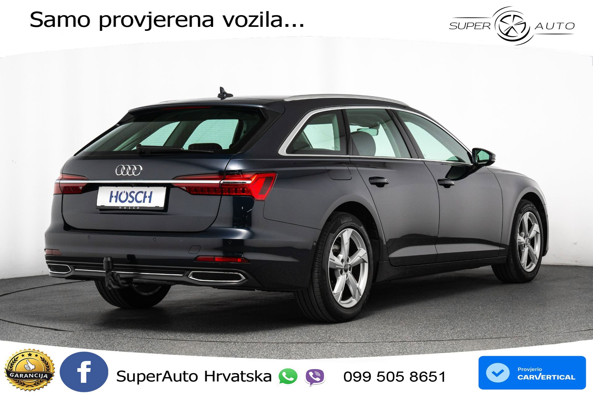 Audi A6 Avant 40 TDI S tronic Sport 204 KS, ACC+360+GR SJED+VIRT+NAVI