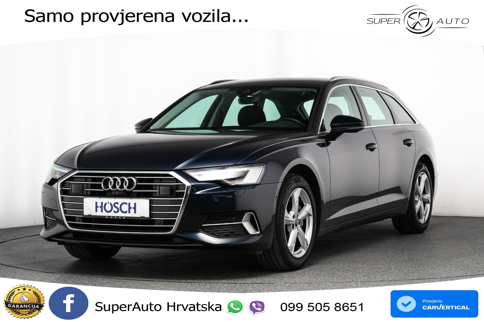 Audi A6 Avant 40 TDI S tronic Sport 204 KS, ACC+360+GR SJED+VIRT+NAVI