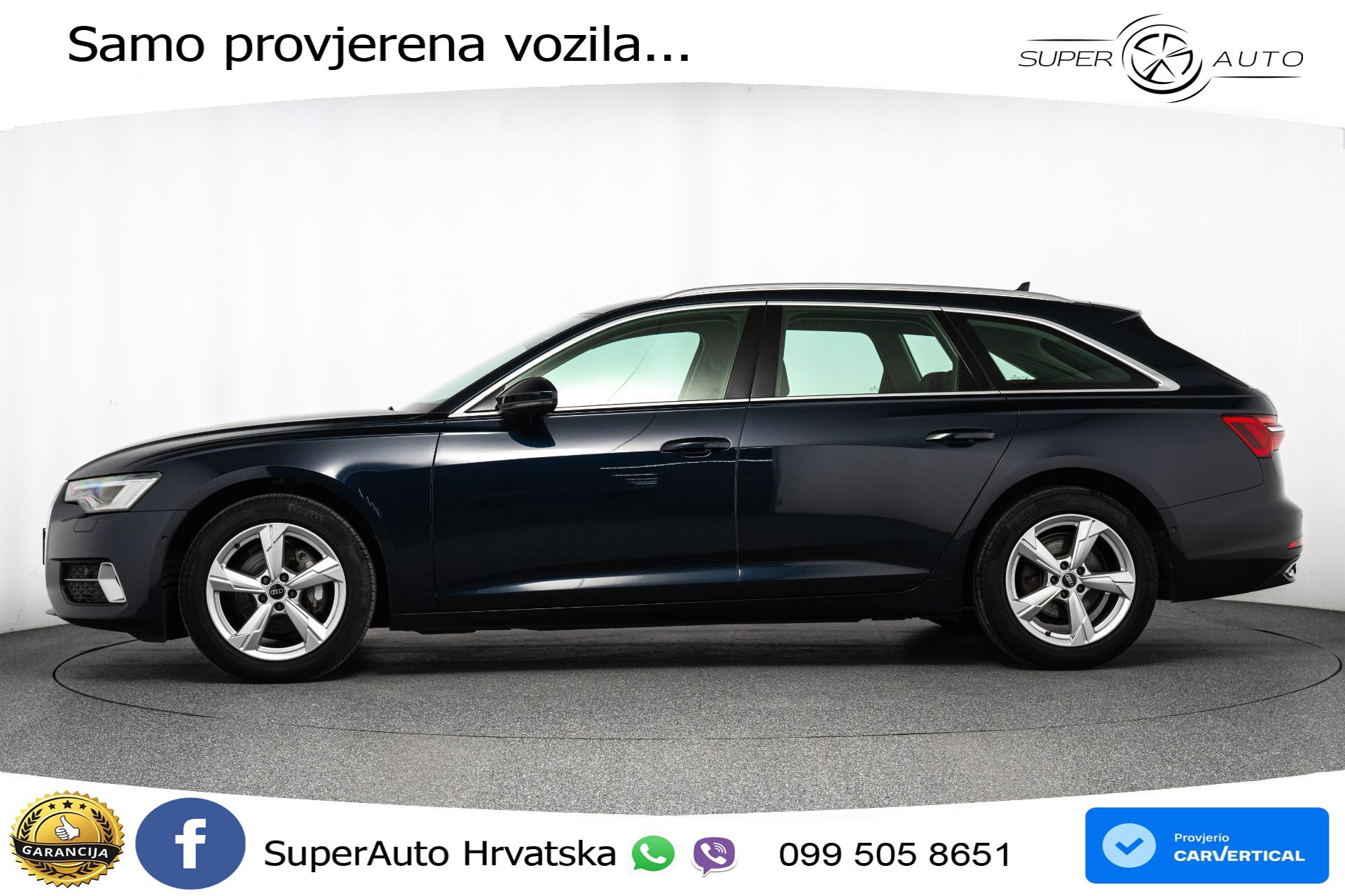 Audi A6 Avant 40 TDI S tronic Sport 204 KS, ACC+360+GR SJED+VIRT+NAVI