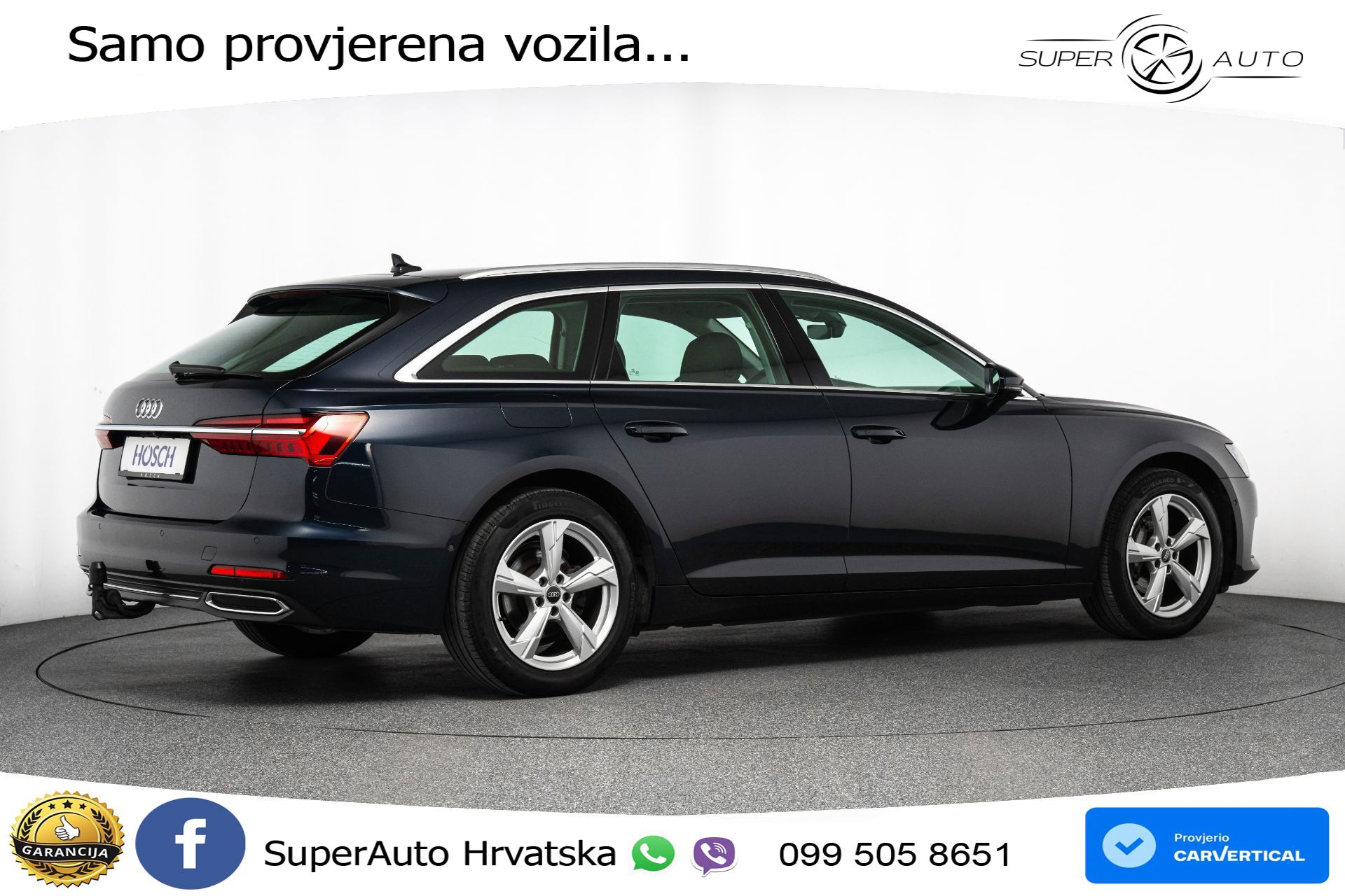 Audi A6 Avant 40 TDI S tronic Sport 204 KS, ACC+360+GR SJED+VIRT+NAVI