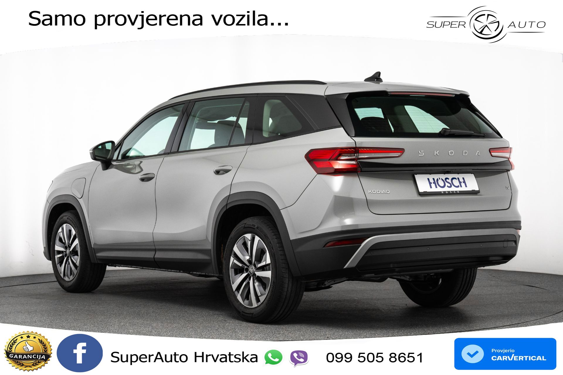 Škoda Kodiaq 1.5 TSI DSG Selection 204 KS, KAM+GR SJED+VIRT+NAVI