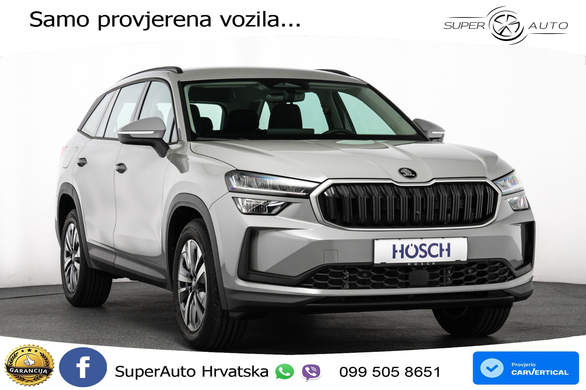 Škoda Kodiaq 1.5 TSI DSG Selection 204 KS, KAM+GR SJED+VIRT+NAVI