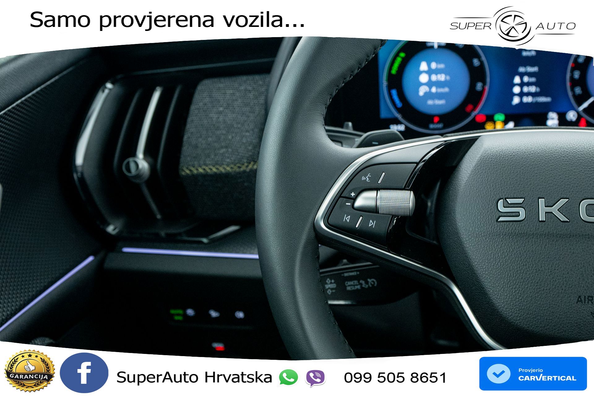 Škoda Kodiaq 1.5 TSI DSG Selection 204 KS, KAM+GR SJED+VIRT+NAVI