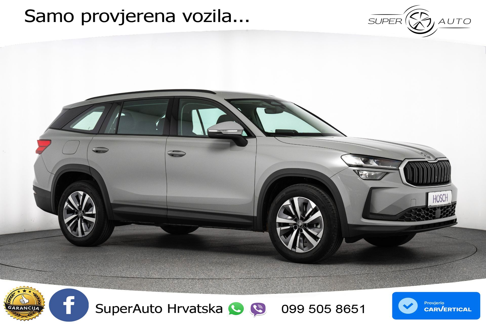 Škoda Kodiaq 1.5 TSI DSG Selection 204 KS, KAM+GR SJED+VIRT+NAVI