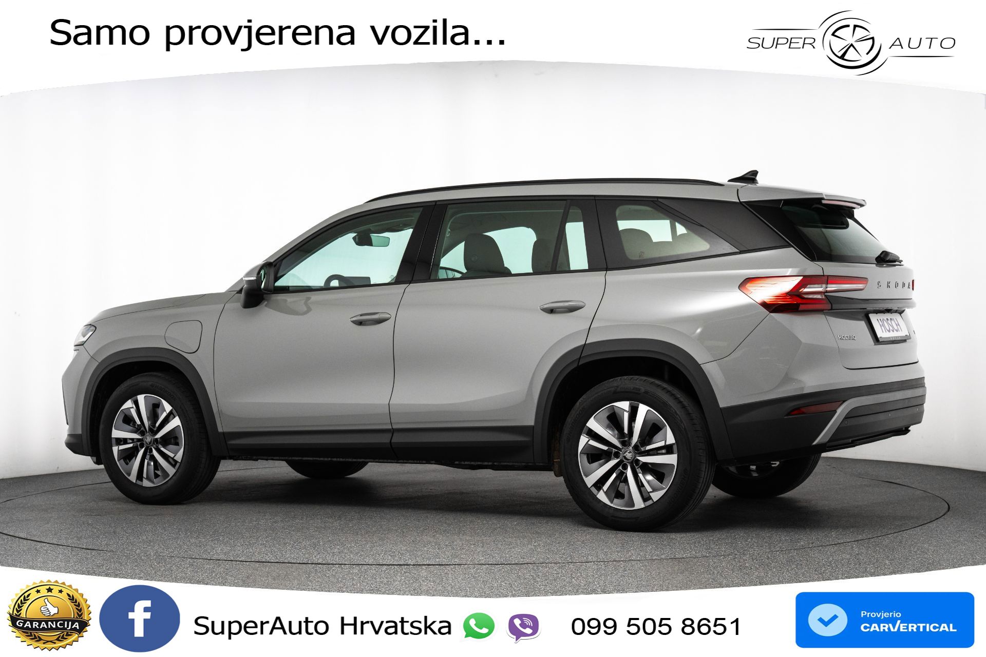 Škoda Kodiaq 1.5 TSI DSG Selection 204 KS, KAM+GR SJED+VIRT+NAVI