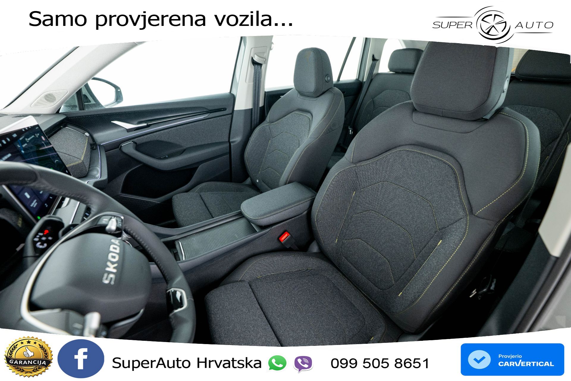 Škoda Kodiaq 1.5 TSI DSG Selection 204 KS, KAM+GR SJED+VIRT+NAVI