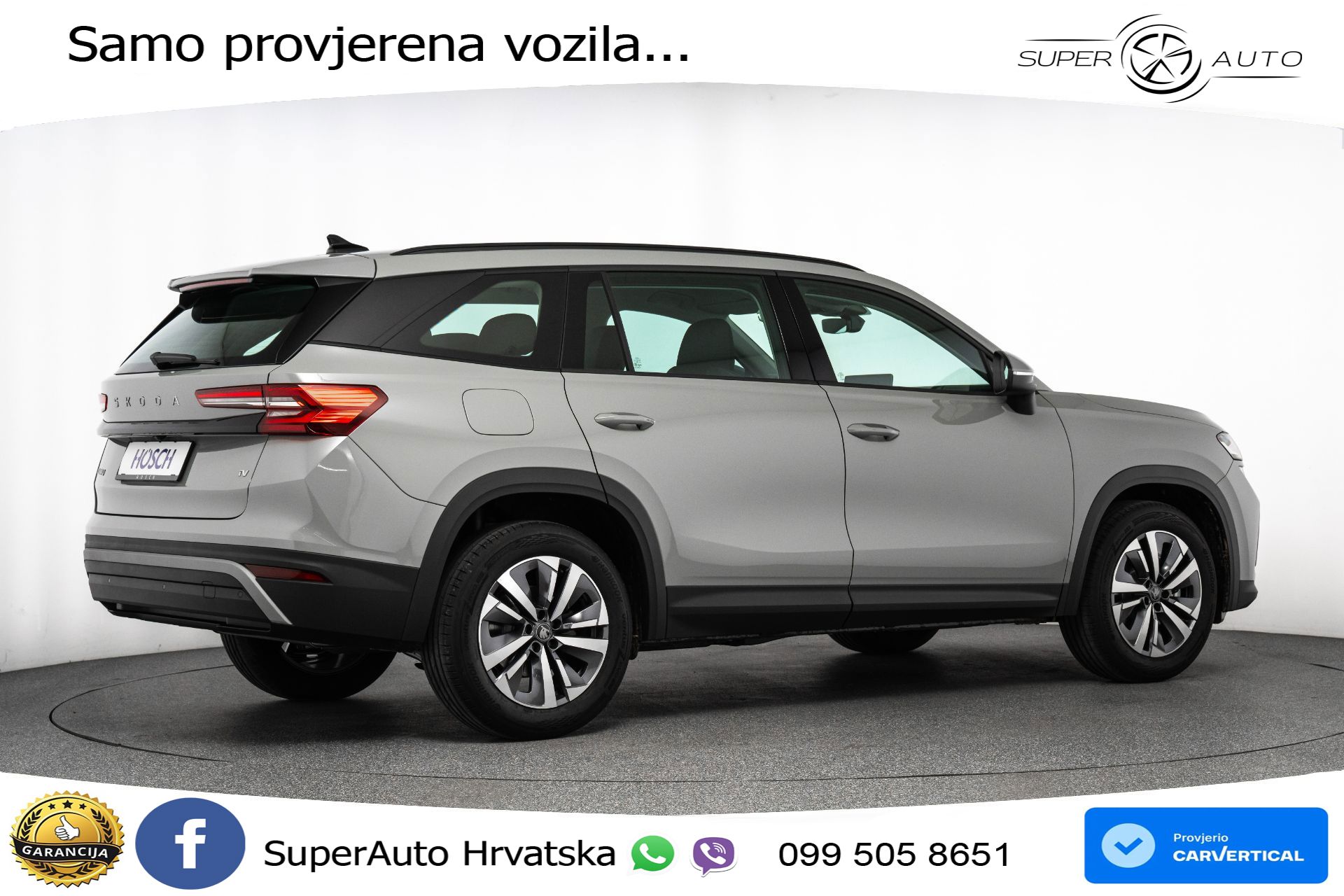 Škoda Kodiaq 1.5 TSI DSG Selection 204 KS, KAM+GR SJED+VIRT+NAVI