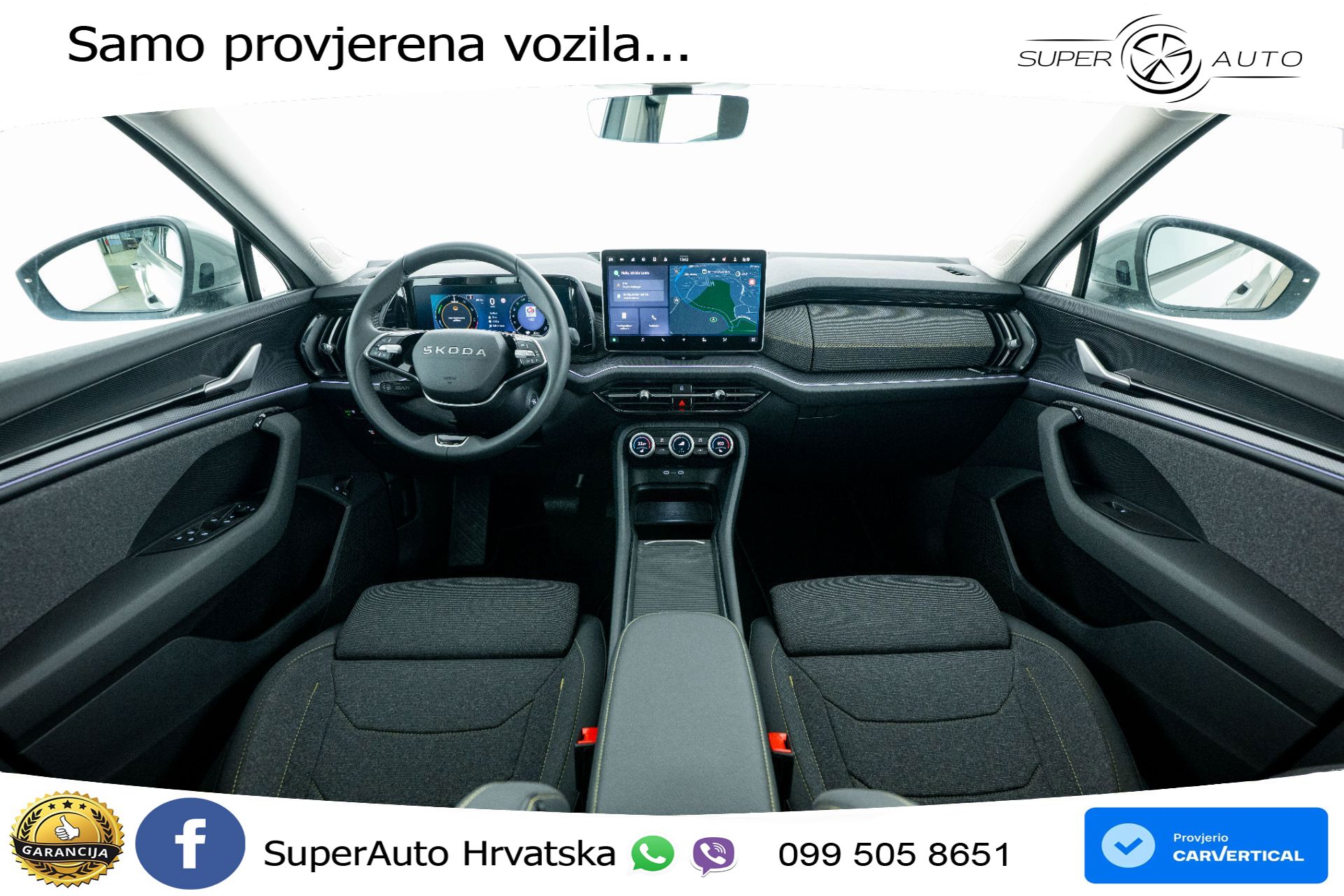 Škoda Kodiaq 1.5 TSI DSG Selection 204 KS, KAM+GR SJED+VIRT+NAVI