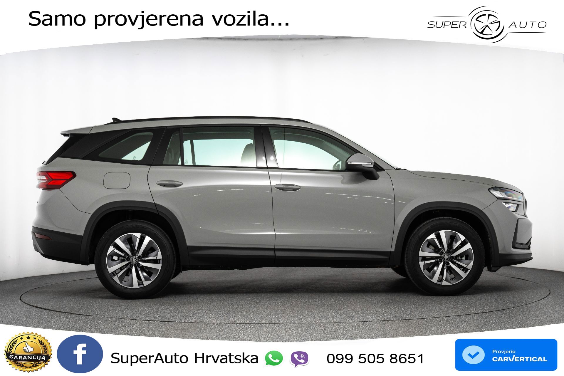 Škoda Kodiaq 1.5 TSI DSG Selection 204 KS, KAM+GR SJED+VIRT+NAVI