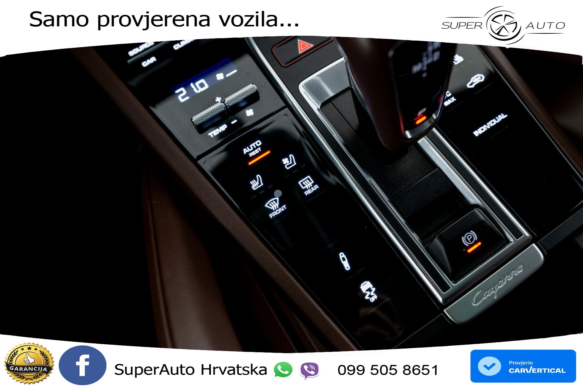 Porsche Cayenne 3.0 V6 AWD Aut. Platinum Edition 462 KS, ZRAČNI+4xGR SJED+TEM