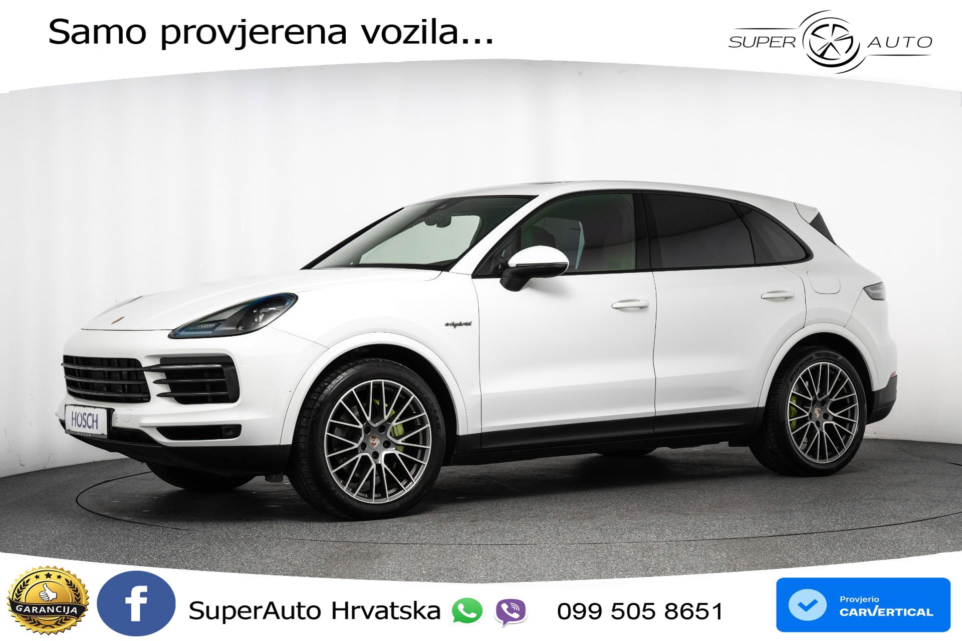 Porsche Cayenne 3.0 V6 AWD Aut. Platinum Edition 462 KS, ZRAČNI+4xGR SJED+TEM