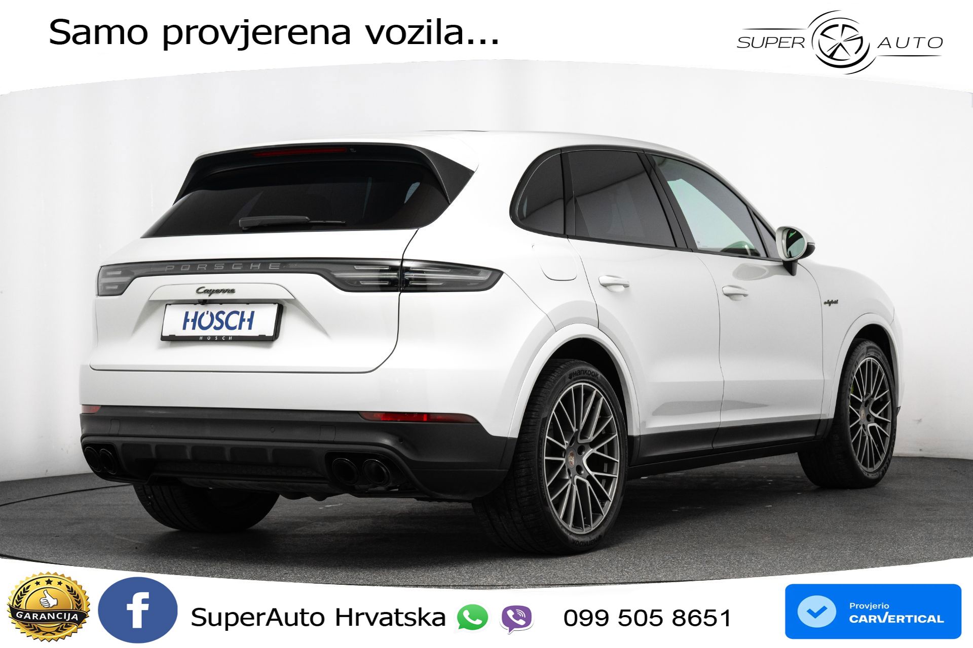 Porsche Cayenne 3.0 V6 AWD Aut. Platinum Edition 462 KS, ZRAČNI+4xGR SJED+TEM