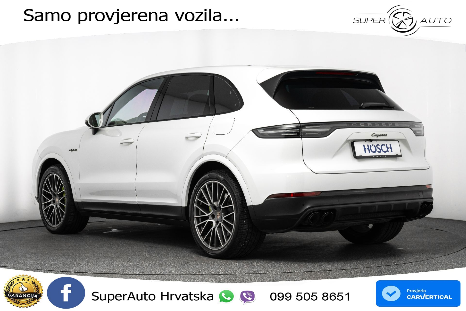 Porsche Cayenne 3.0 V6 AWD Aut. Platinum Edition 462 KS, ZRAČNI+4xGR SJED+TEM