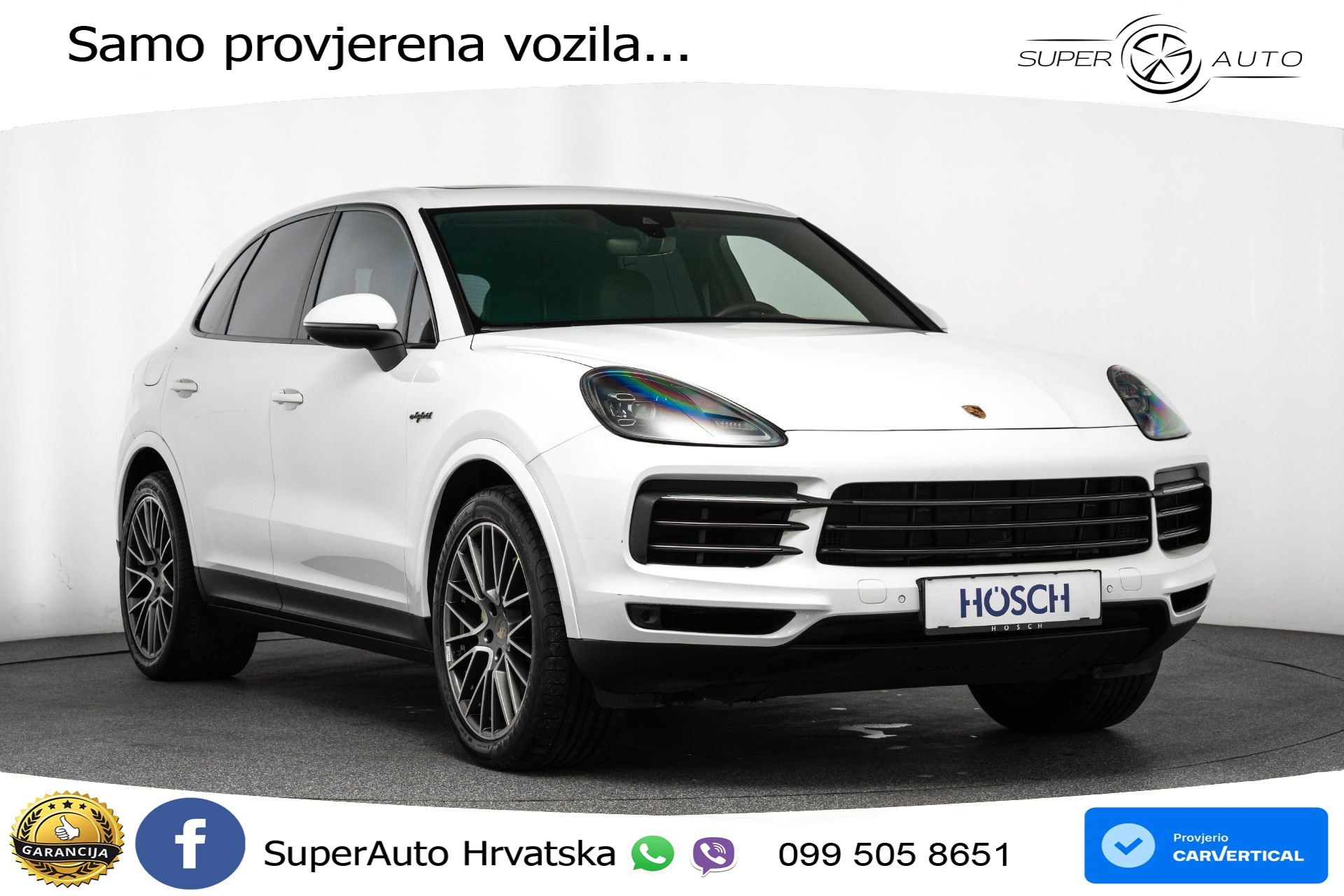 Porsche Cayenne 3.0 V6 AWD Aut. Platinum Edition 462 KS, ZRAČNI+4xGR SJED+TEM