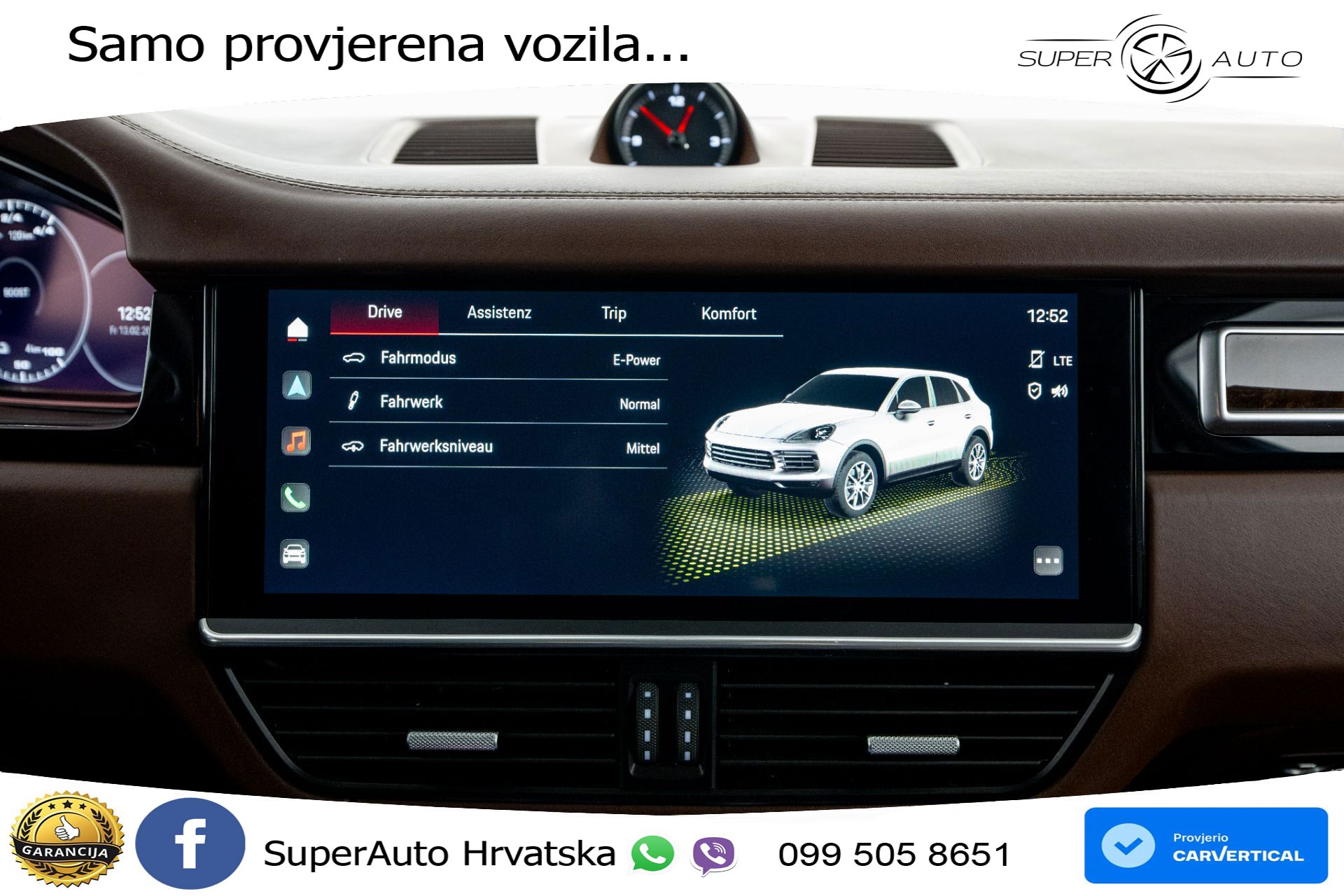 Porsche Cayenne 3.0 V6 AWD Aut. Platinum Edition 462 KS, ZRAČNI+4xGR SJED+TEM