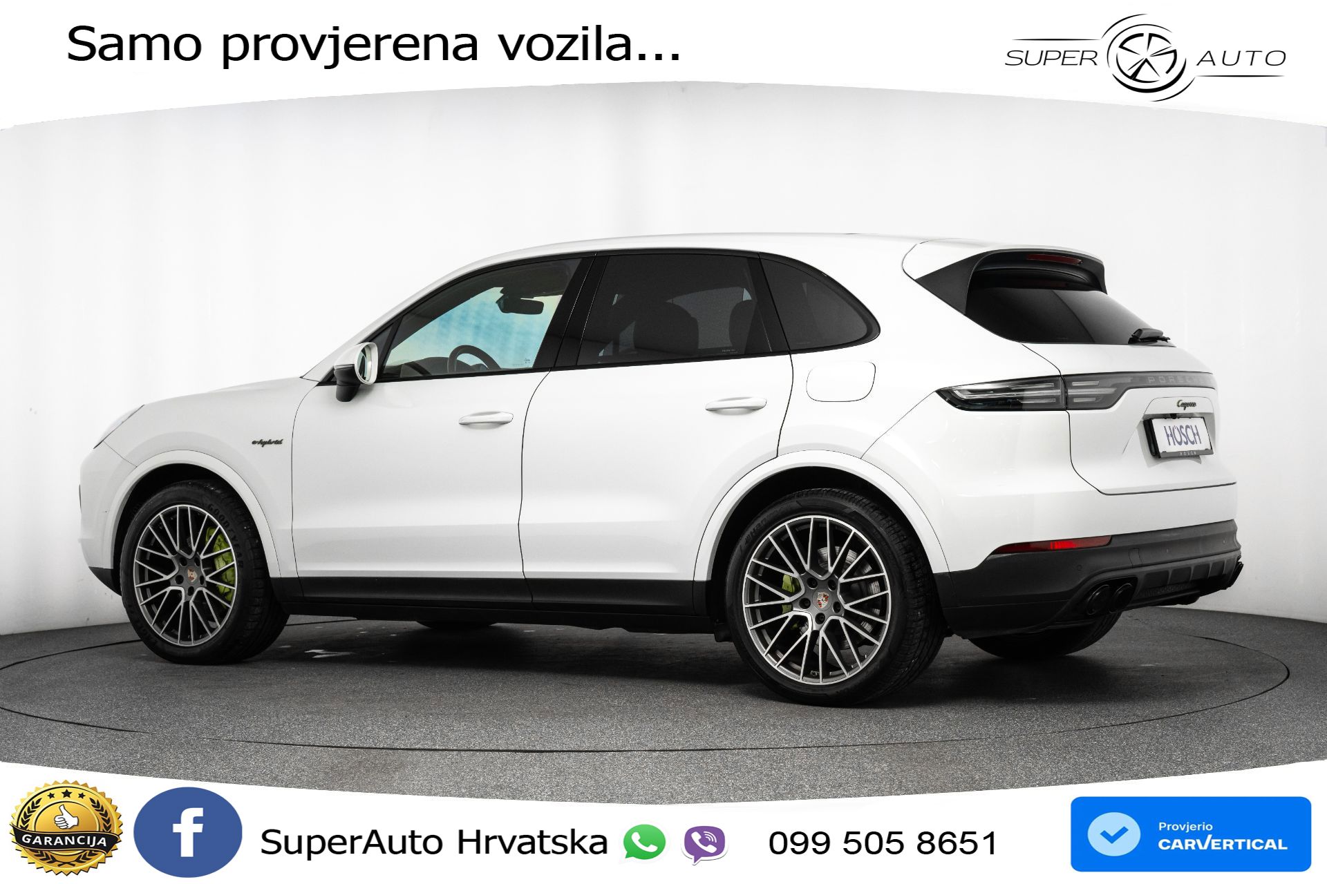 Porsche Cayenne 3.0 V6 AWD Aut. Platinum Edition 462 KS, ZRAČNI+4xGR SJED+TEM