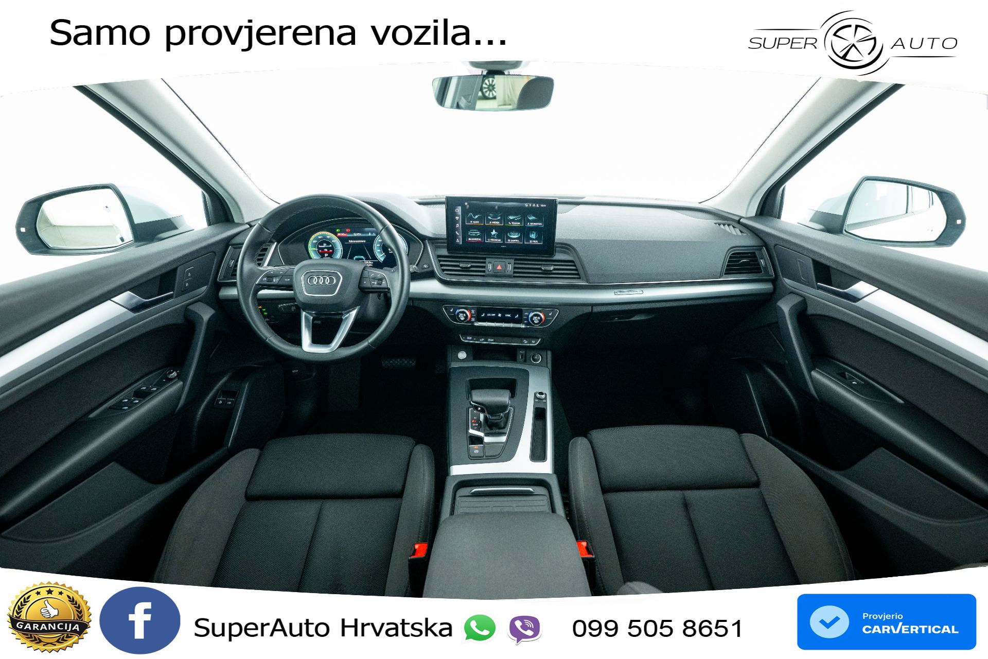 Audi Q5 50 TFSI e quattro S tronic Advanced 299 KS, LED+TEM+GR SJED+PDC+VIRT