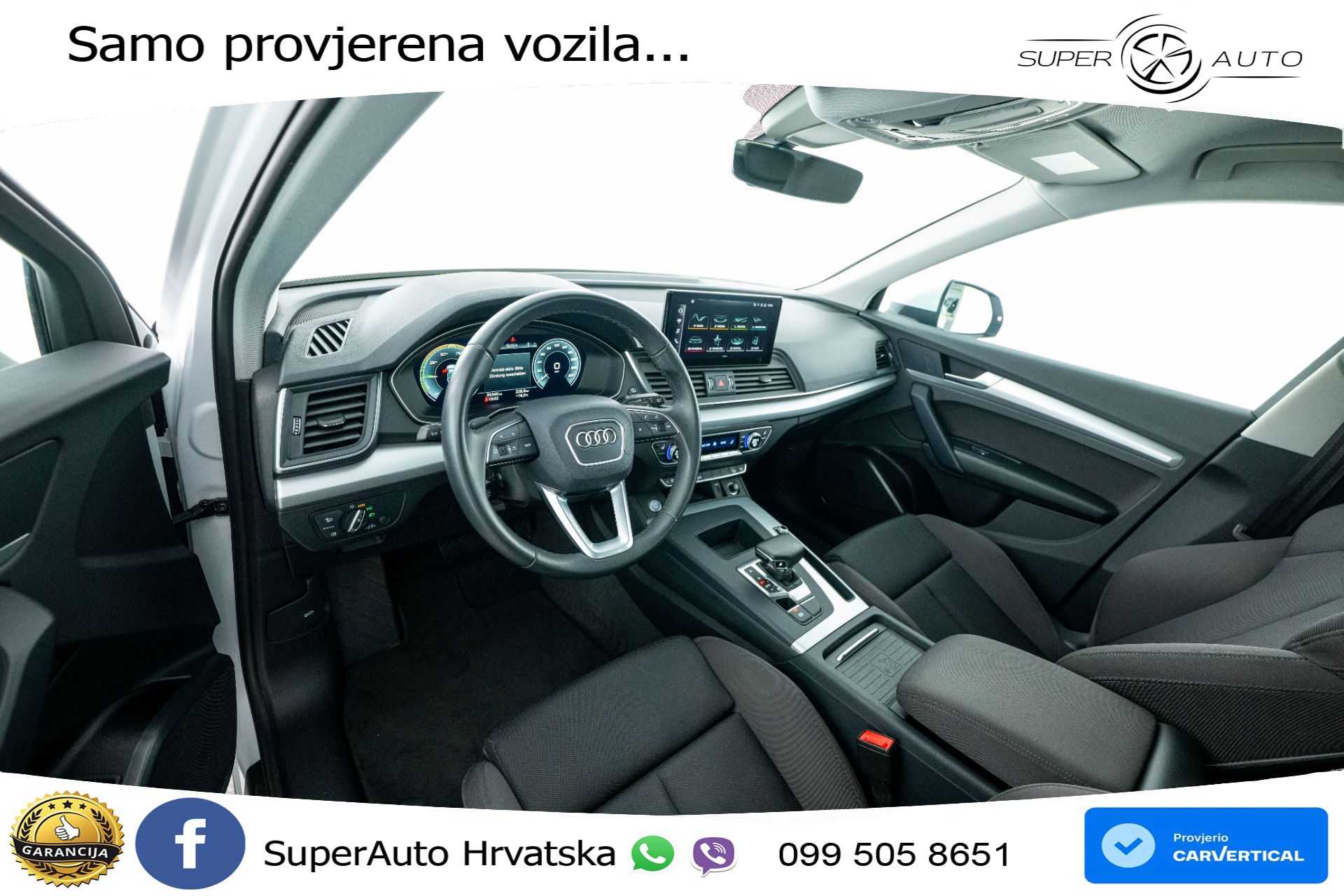 Audi Q5 50 TFSI e quattro S tronic Advanced 299 KS, LED+TEM+GR SJED+PDC+VIRT
