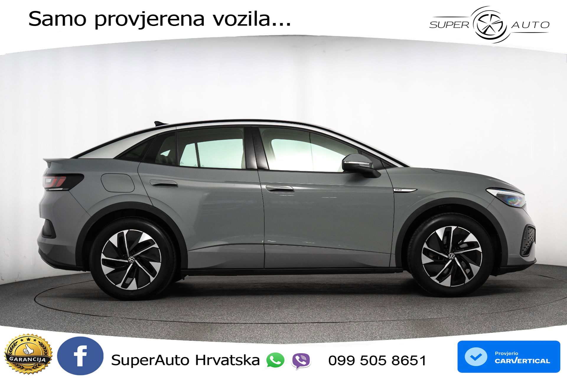 VW ID.5 82 kWh Pro Performance 204 KS, ACC+GR SJED+VIRT+NAVI