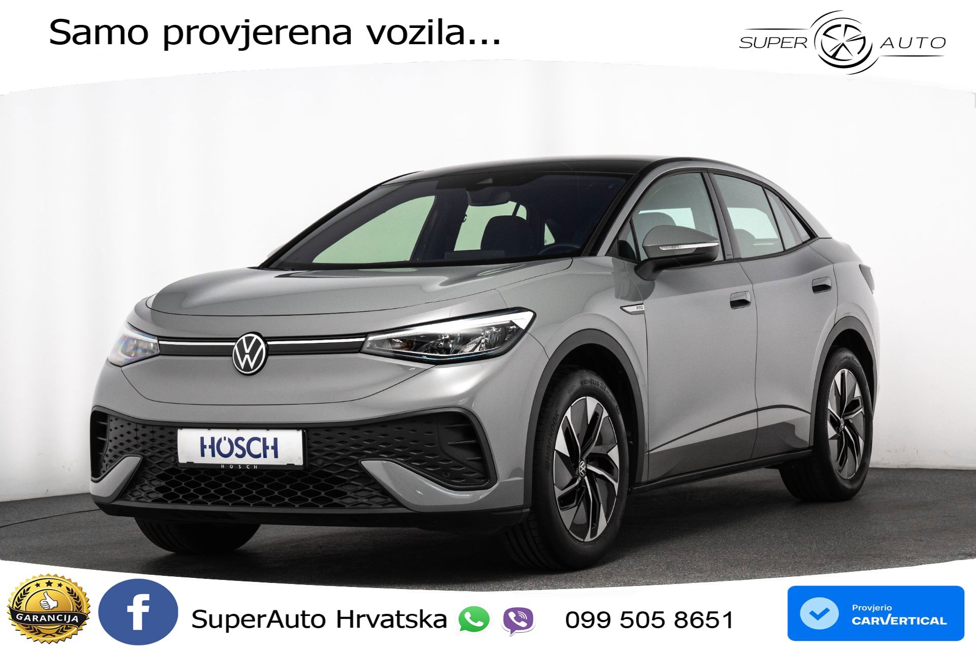 VW ID.5 82 kWh Pro Performance 204 KS, ACC+GR SJED+VIRT+NAVI