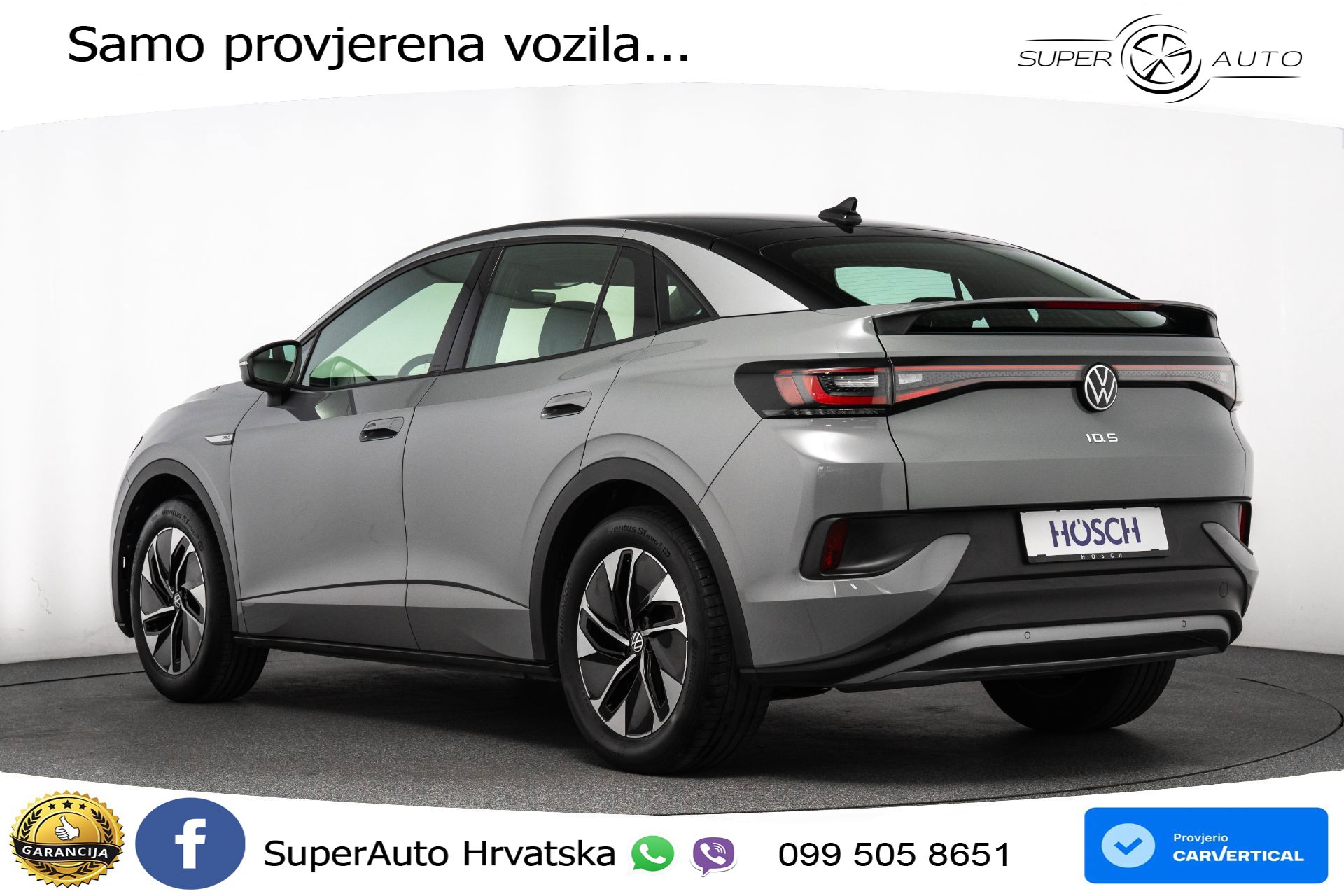 VW ID.5 82 kWh Pro Performance 204 KS, ACC+GR SJED+VIRT+NAVI