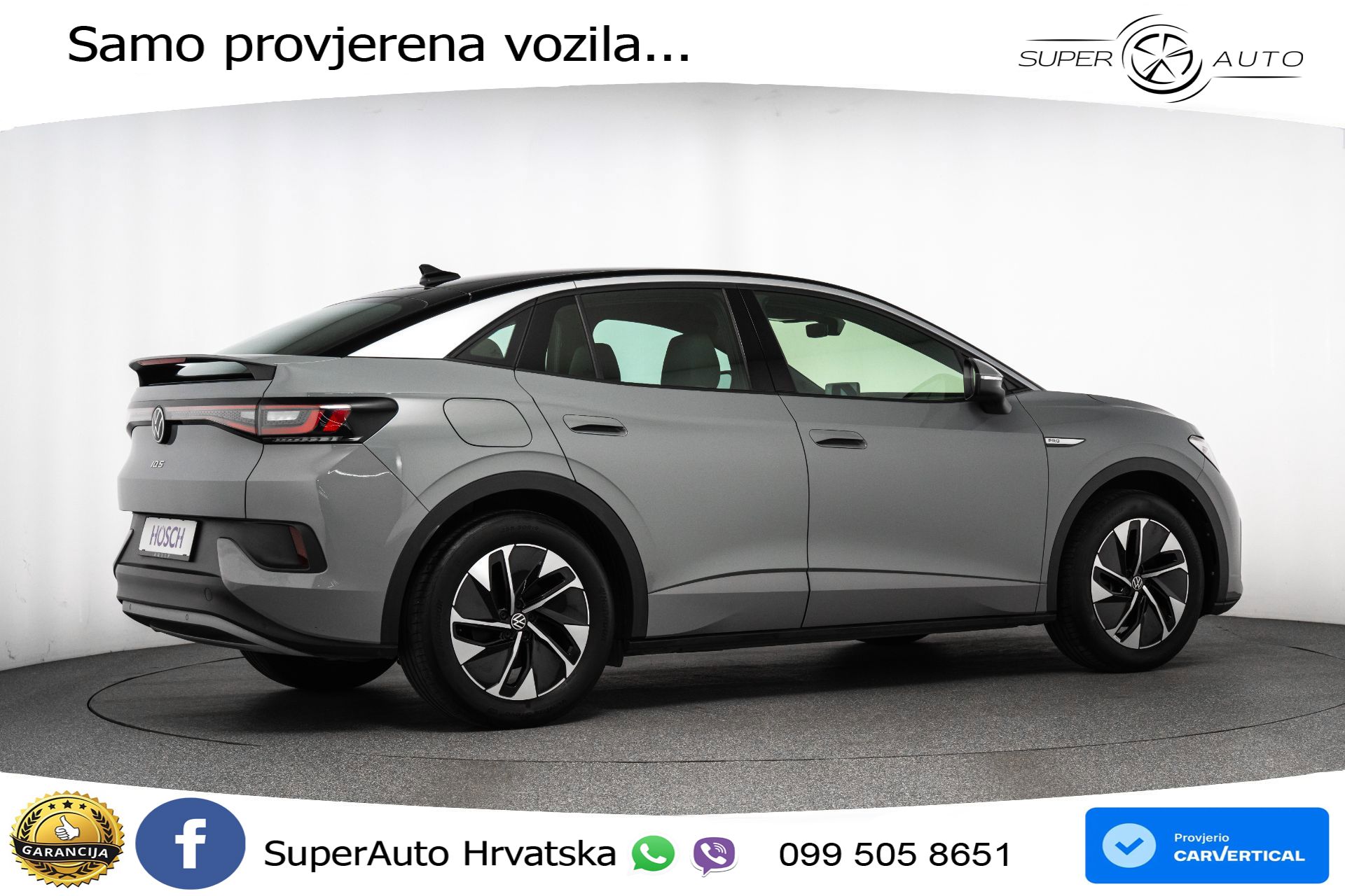 VW ID.5 82 kWh Pro Performance 204 KS, ACC+GR SJED+VIRT+NAVI