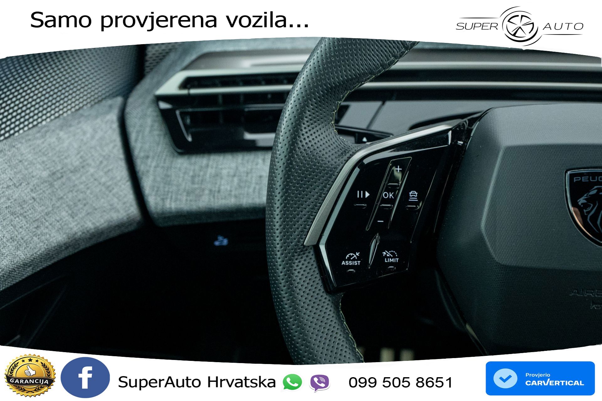 Peugeot 3008 SUV 1.2 Aut. GT 145 KS, ACC+KAM+GR SJED+VIRT+NAVI