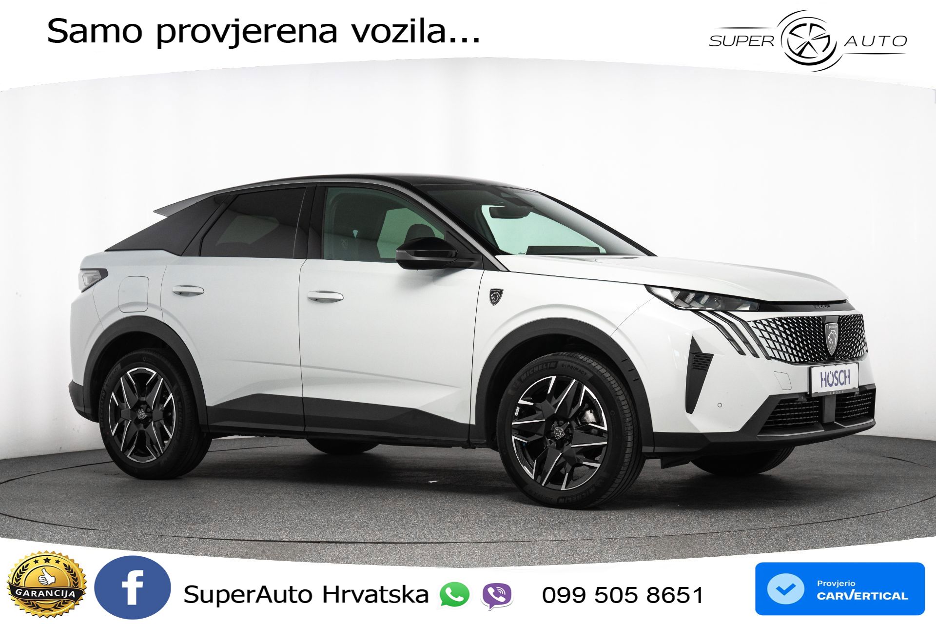 Peugeot 3008 SUV 1.2 Aut. GT 145 KS, ACC+KAM+GR SJED+VIRT+NAVI