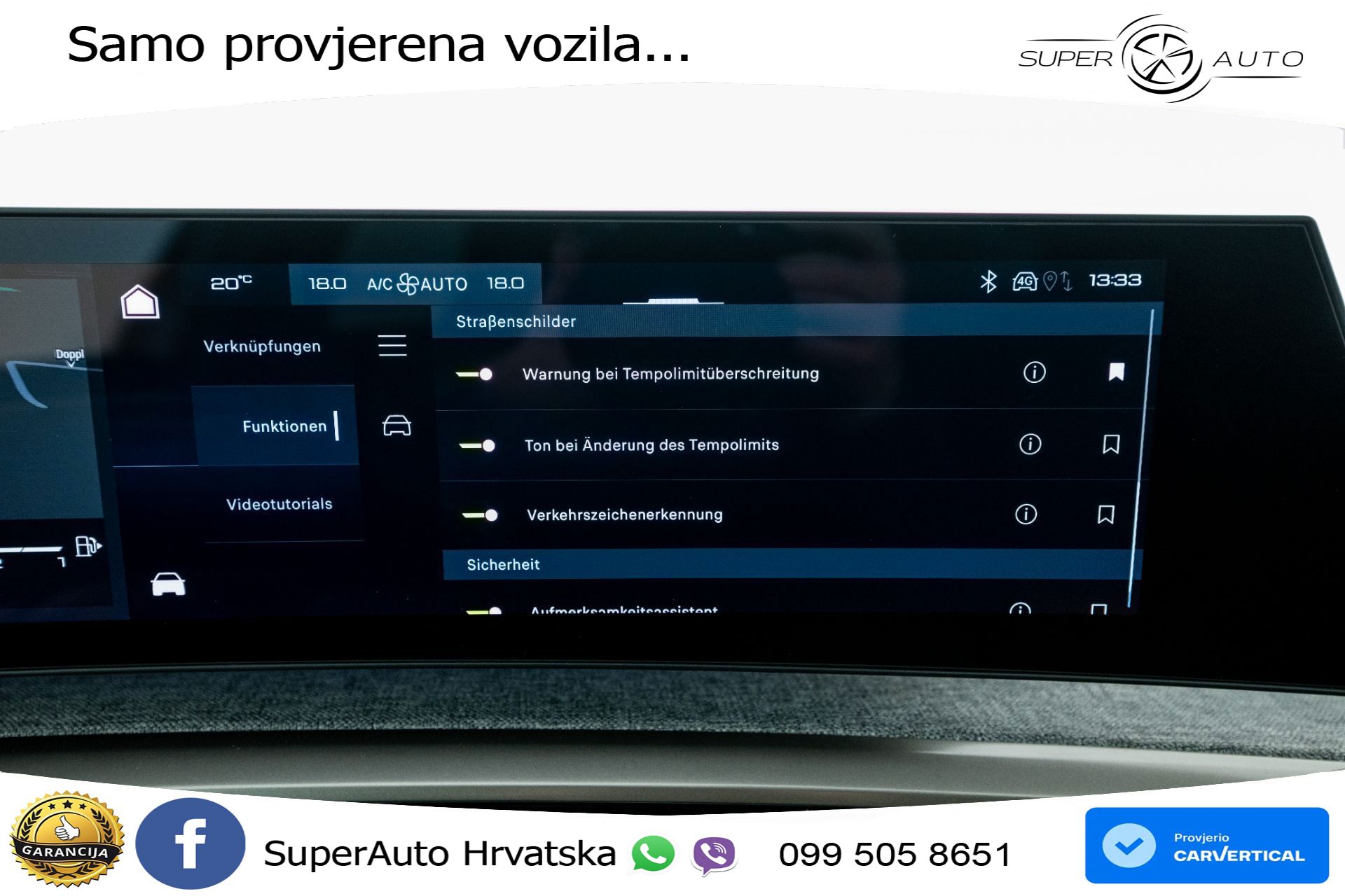 Peugeot 3008 SUV 1.2 Aut. GT 145 KS, ACC+KAM+GR SJED+VIRT+NAVI