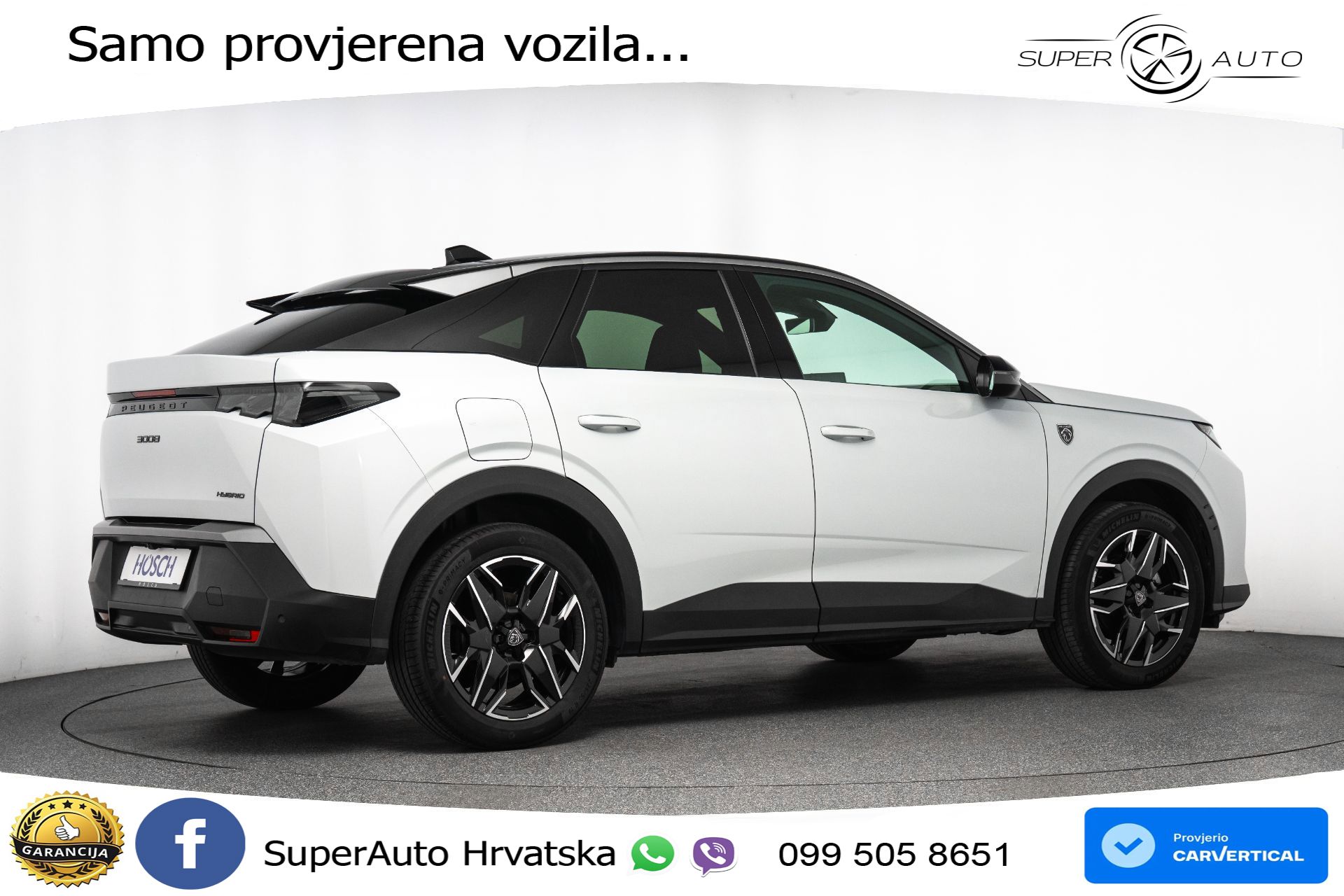 Peugeot 3008 SUV 1.2 Aut. GT 145 KS, ACC+KAM+GR SJED+VIRT+NAVI