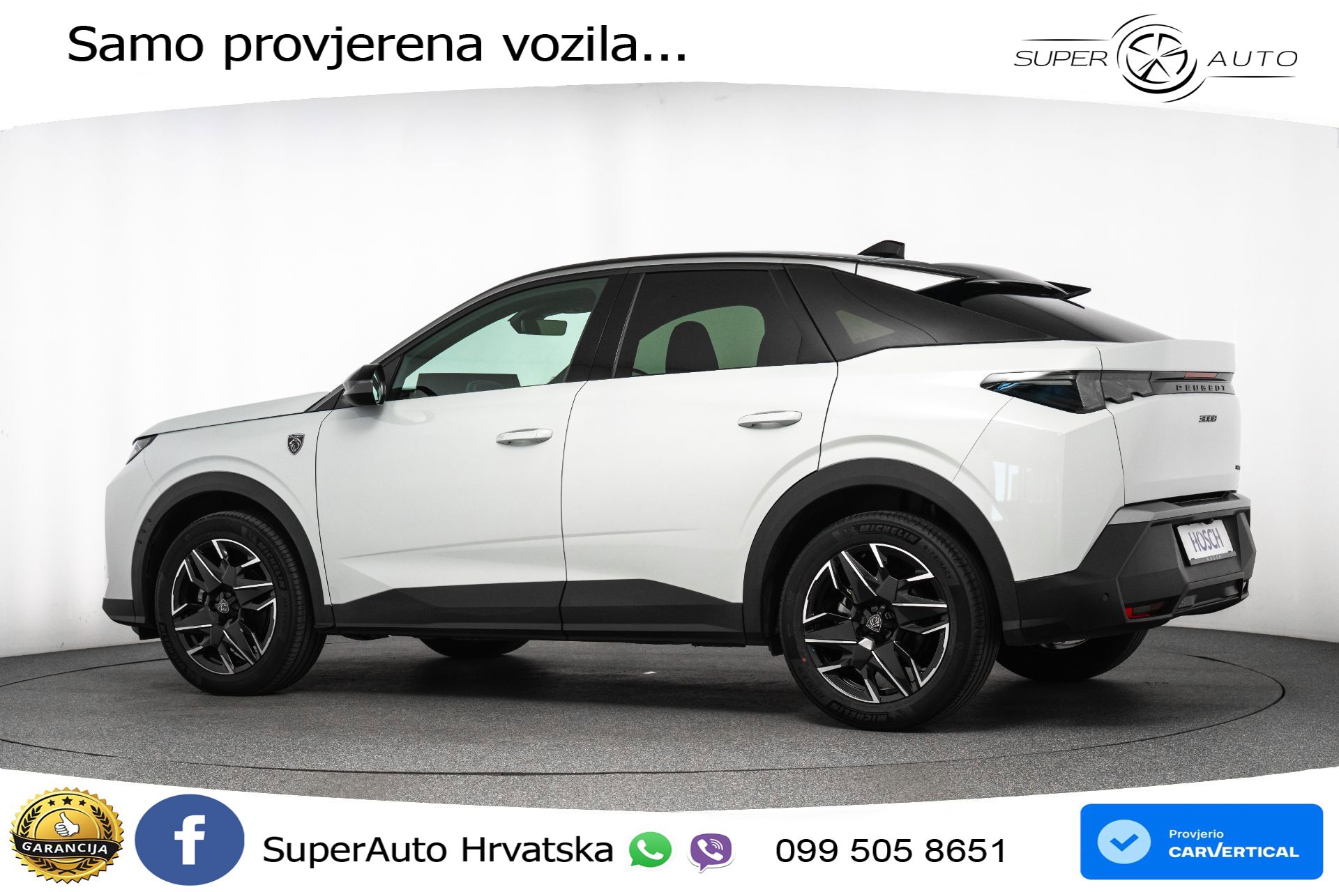 Peugeot 3008 SUV 1.2 Aut. GT 145 KS, ACC+KAM+GR SJED+VIRT+NAVI