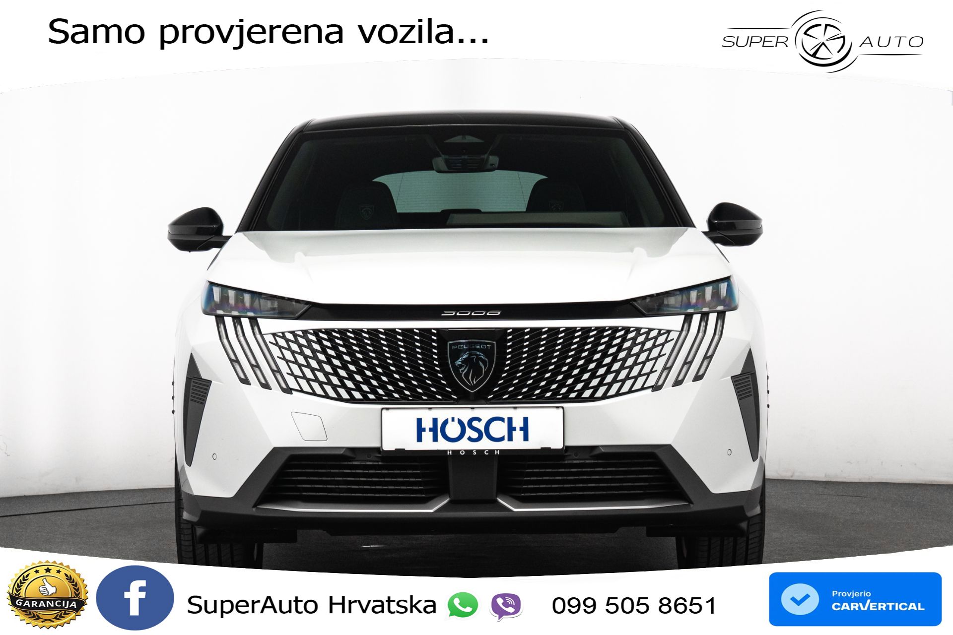 Peugeot 3008 SUV 1.2 Aut. GT 145 KS, ACC+KAM+GR SJED+VIRT+NAVI