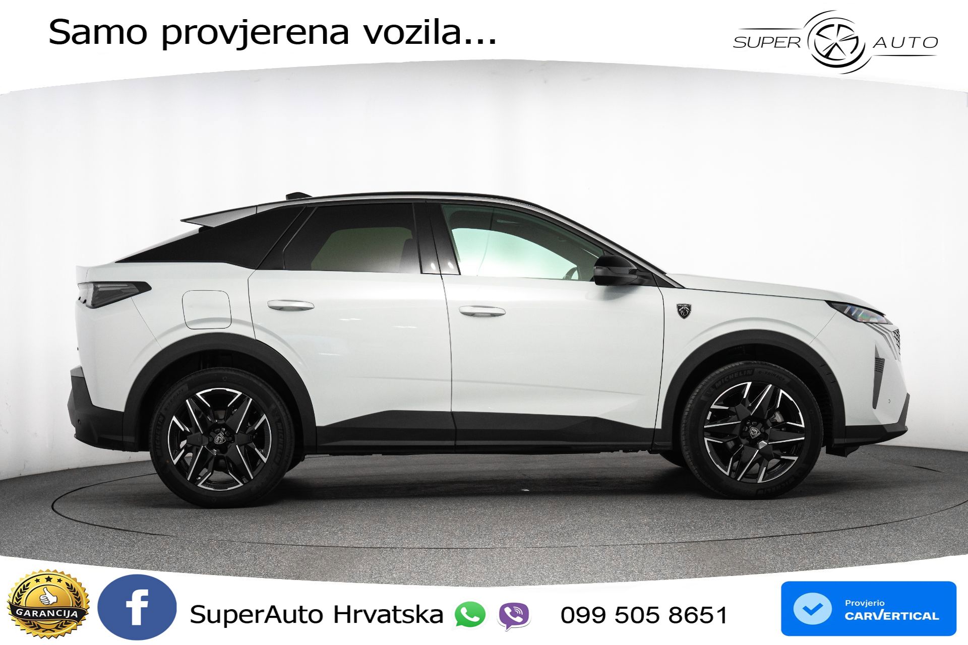 Peugeot 3008 SUV 1.2 Aut. GT 145 KS, ACC+KAM+GR SJED+VIRT+NAVI