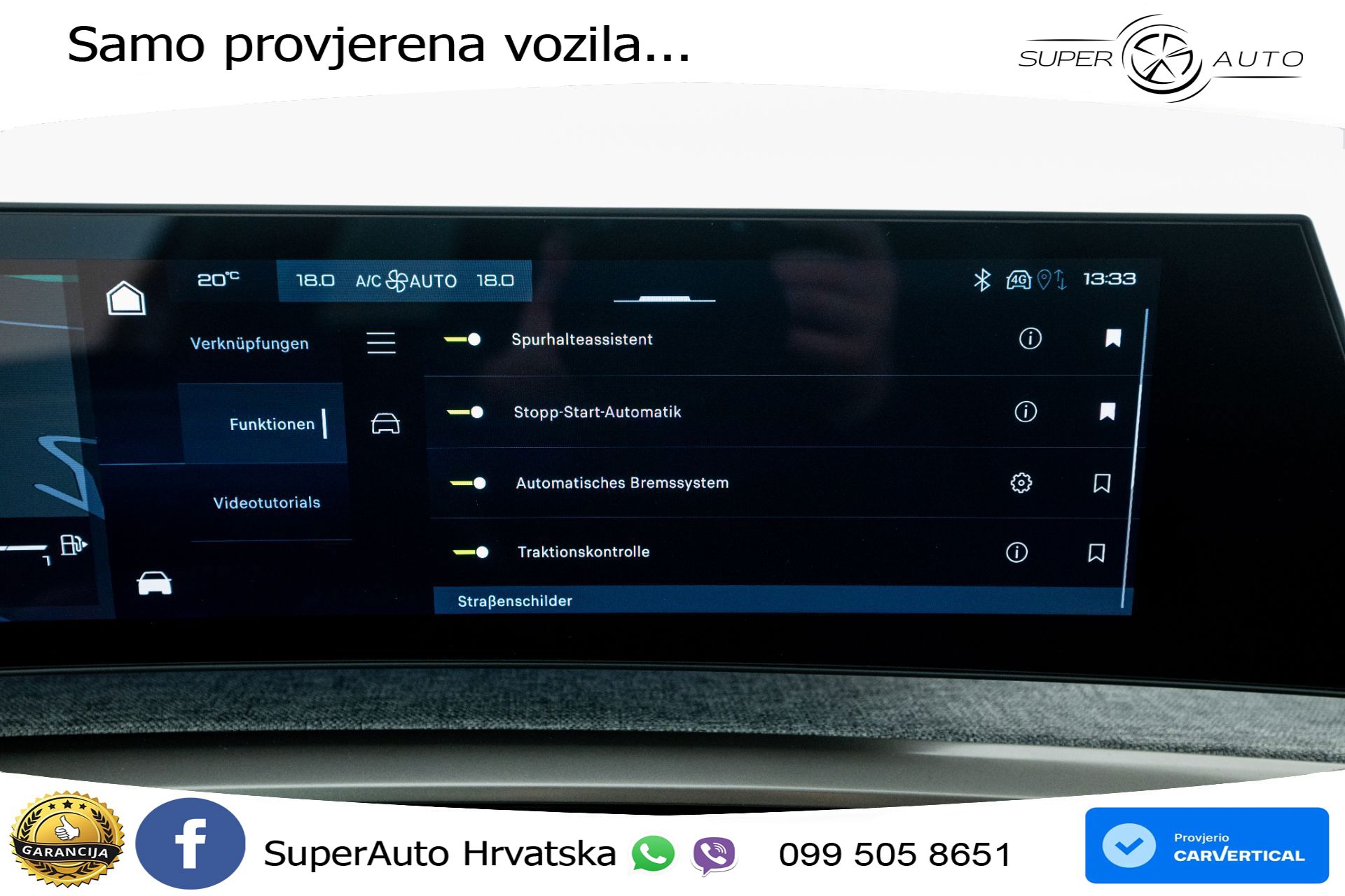 Peugeot 3008 SUV 1.2 Aut. GT 145 KS, ACC+KAM+GR SJED+VIRT+NAVI