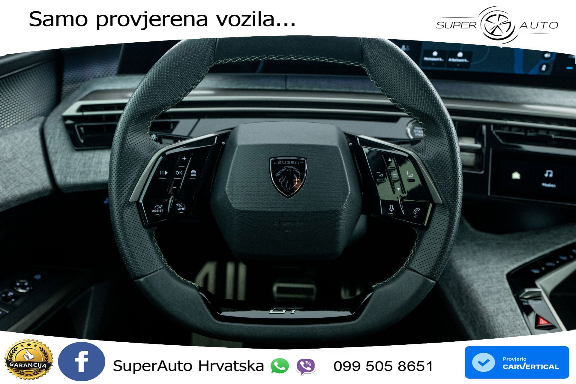 Peugeot 3008 SUV 1.2 Aut. GT 145 KS, ACC+KAM+GR SJED+VIRT+NAVI