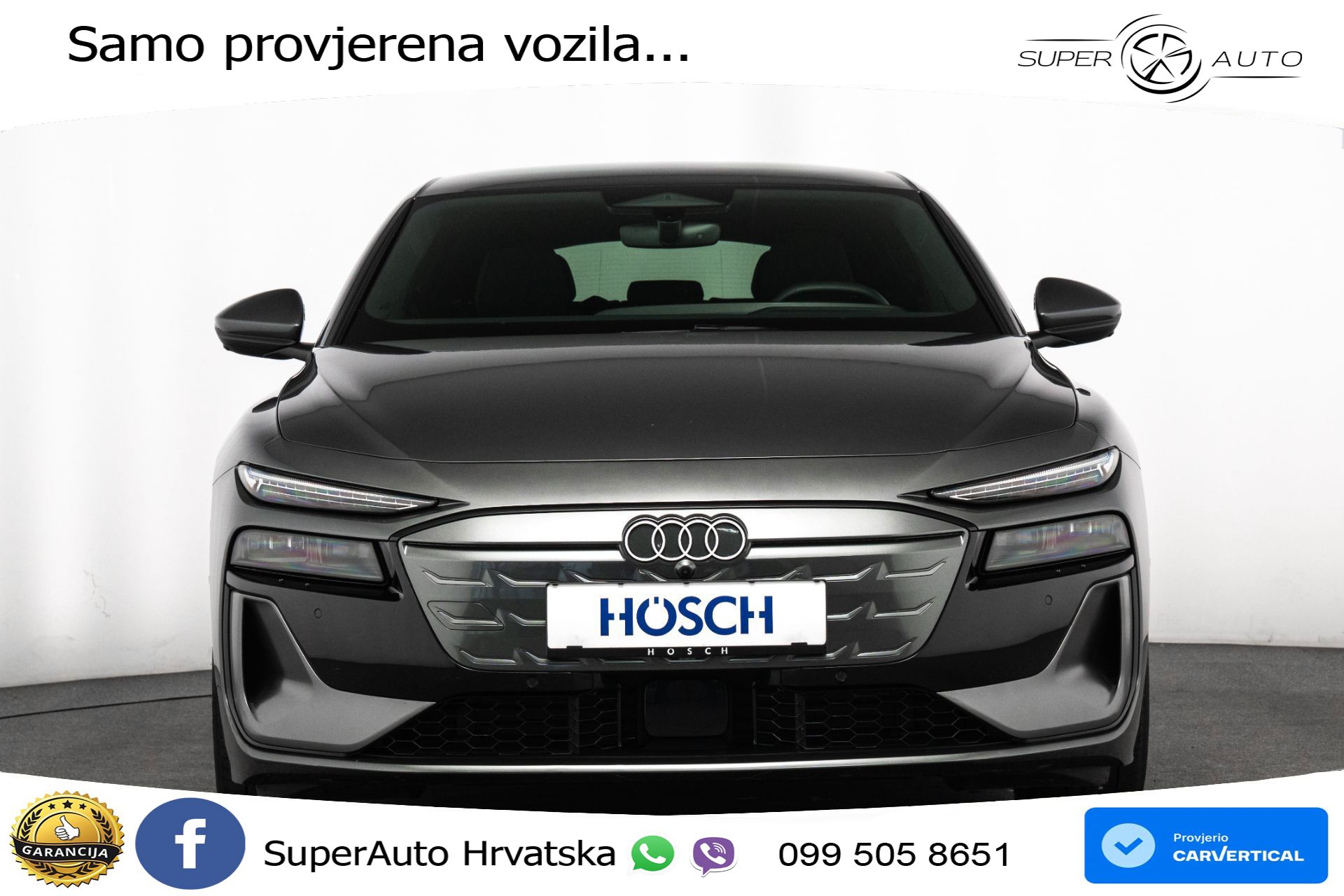 Audi A6 Avant e-tron performance 100 kWh 2xS line 381 KS, MATRIX+ACC+GR SJED+360