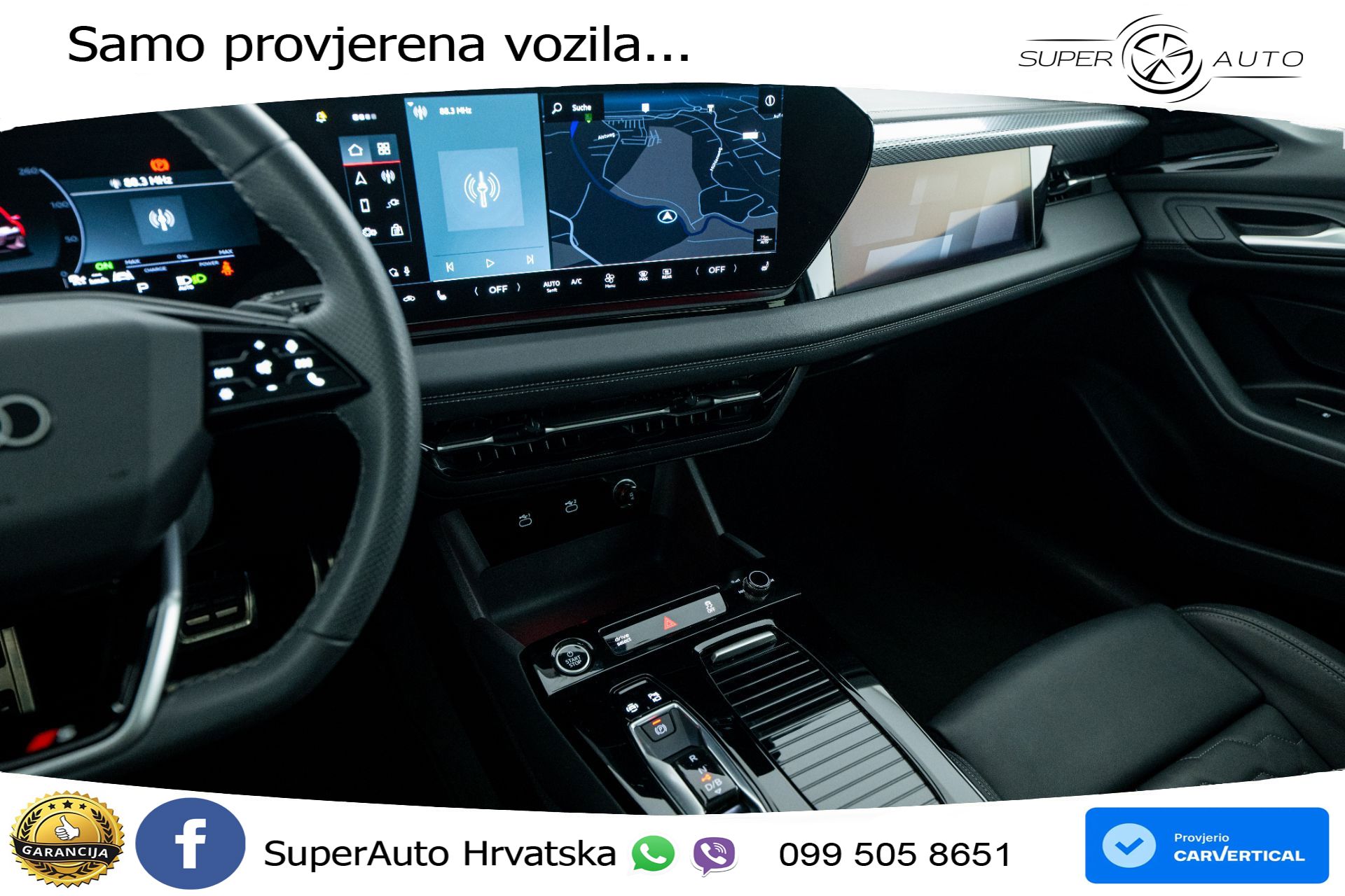 Audi A6 Avant e-tron performance 100 kWh 2xS line 381 KS, MATRIX+ACC+GR SJED+360