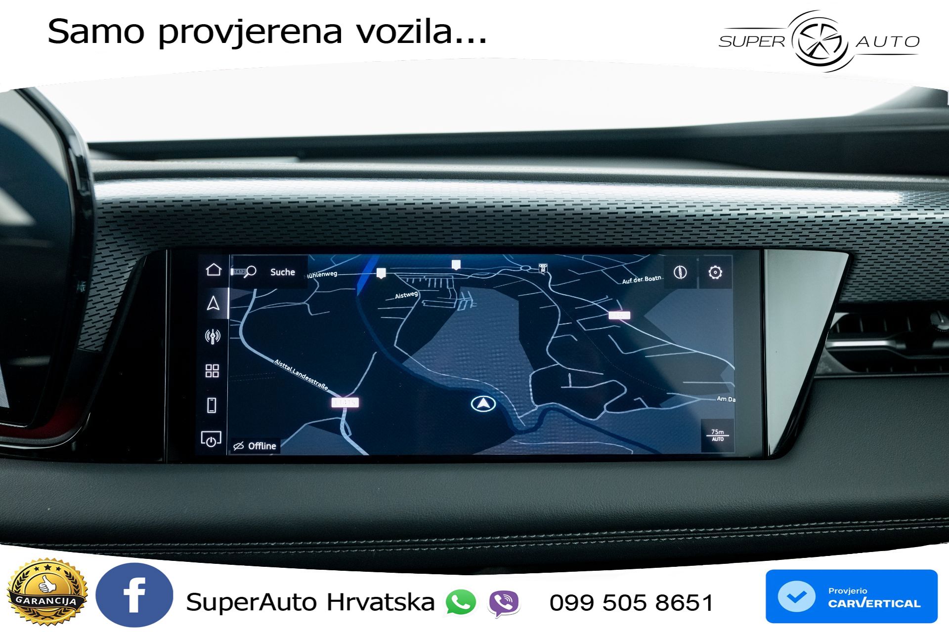 Audi A6 Avant e-tron performance 100 kWh 2xS line 381 KS, MATRIX+ACC+GR SJED+360