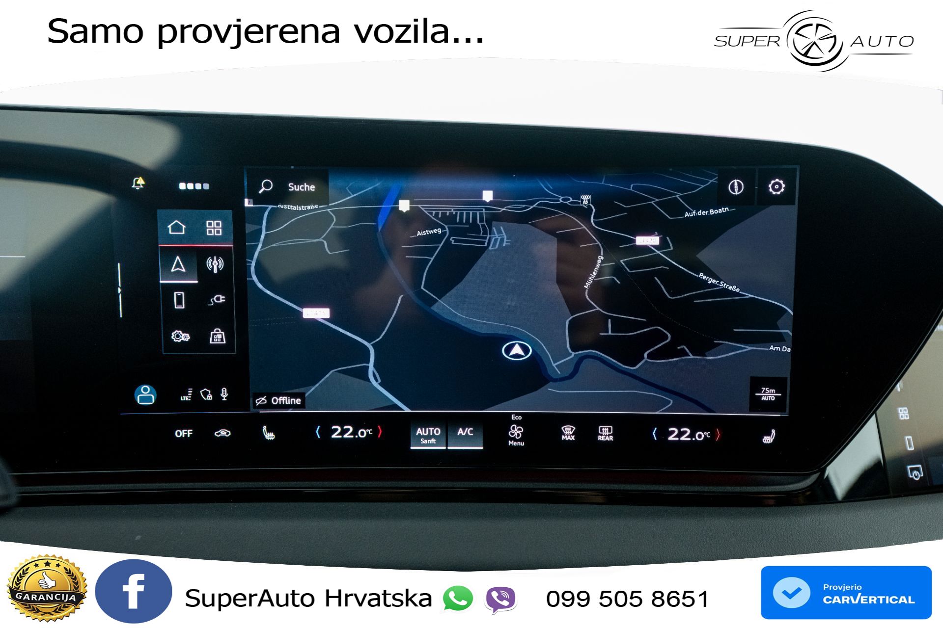 Audi A6 Avant e-tron performance 100 kWh 2xS line 381 KS, MATRIX+ACC+GR SJED+360
